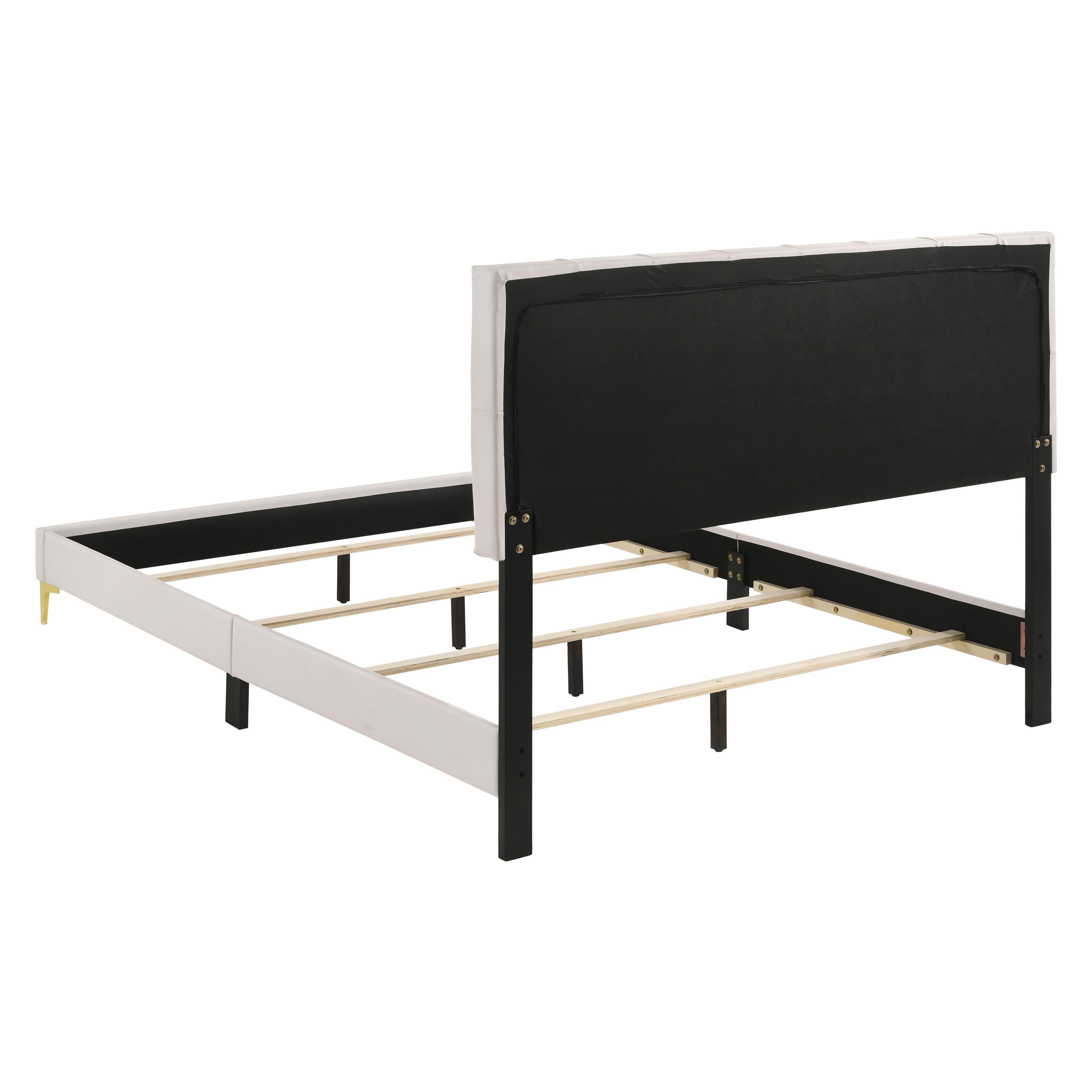  Size_Queen --  Coaster Furniture Kendall Upholstered Panel Bed IMAGE 4