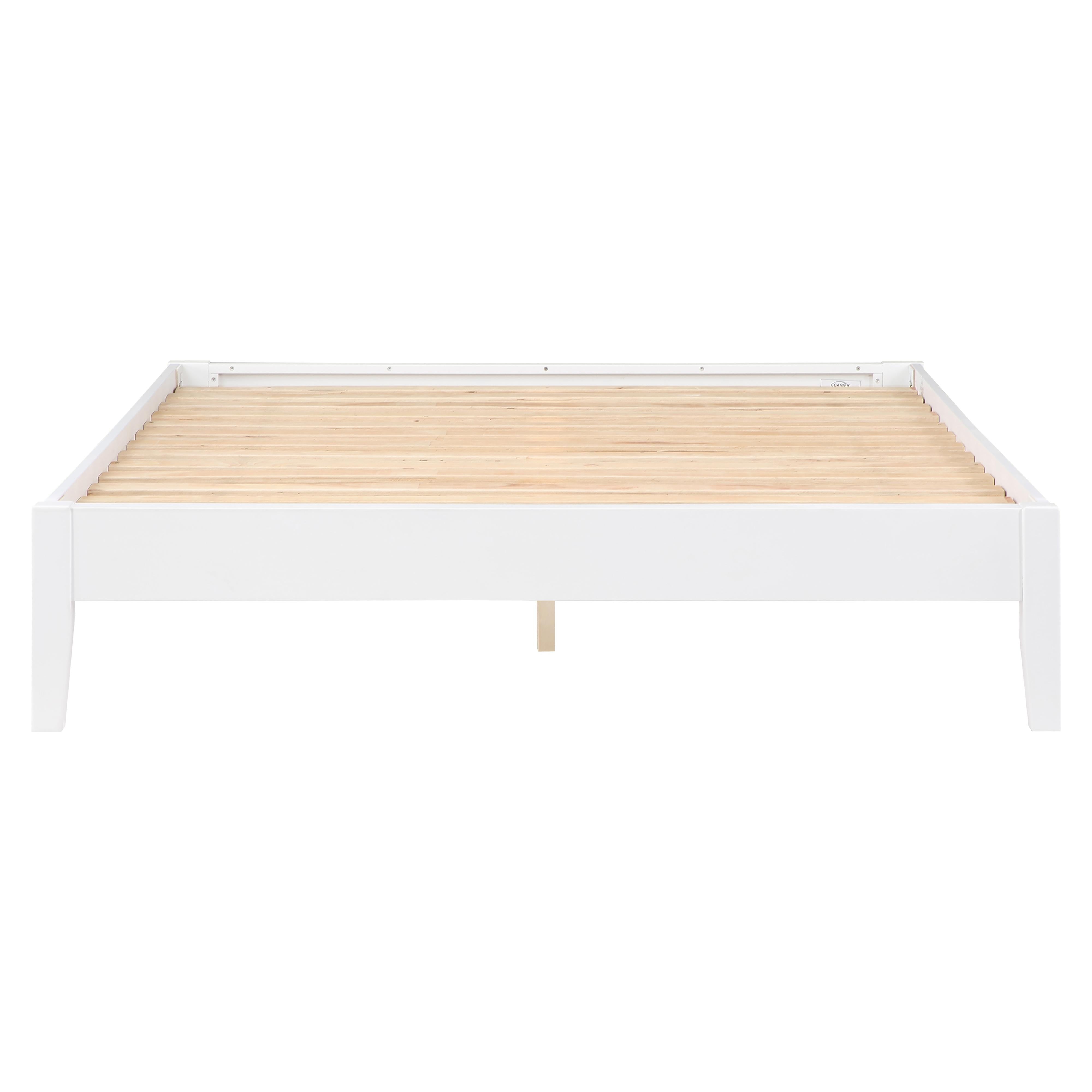  Size_King --  Hounslow 306128KE Eastern King Universal Platform Bed - White IMAGE 5