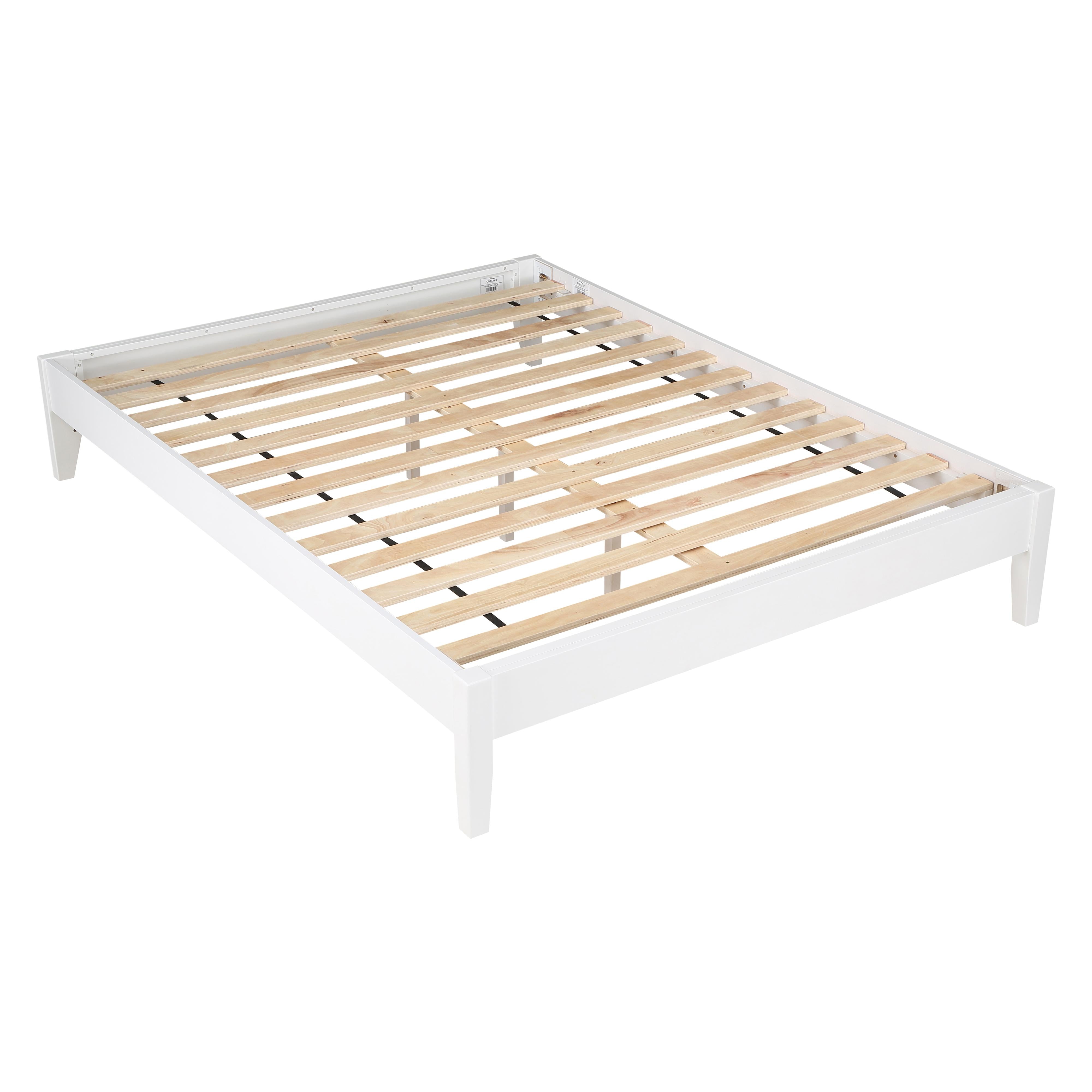  Size_California King --  Hounslow 306128KW California King Universal Platform Bed - White IMAGE 4