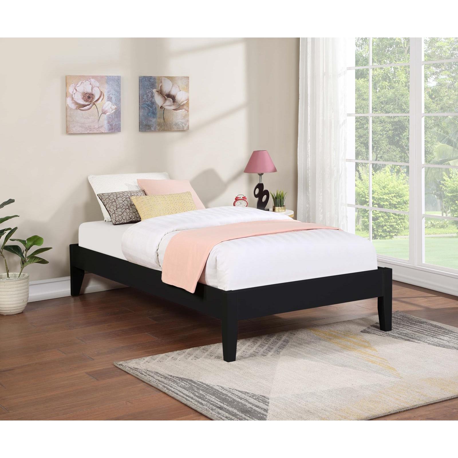  Size_Twin --  Coaster Furniture Hounslow Platform Bed IMAGE 2