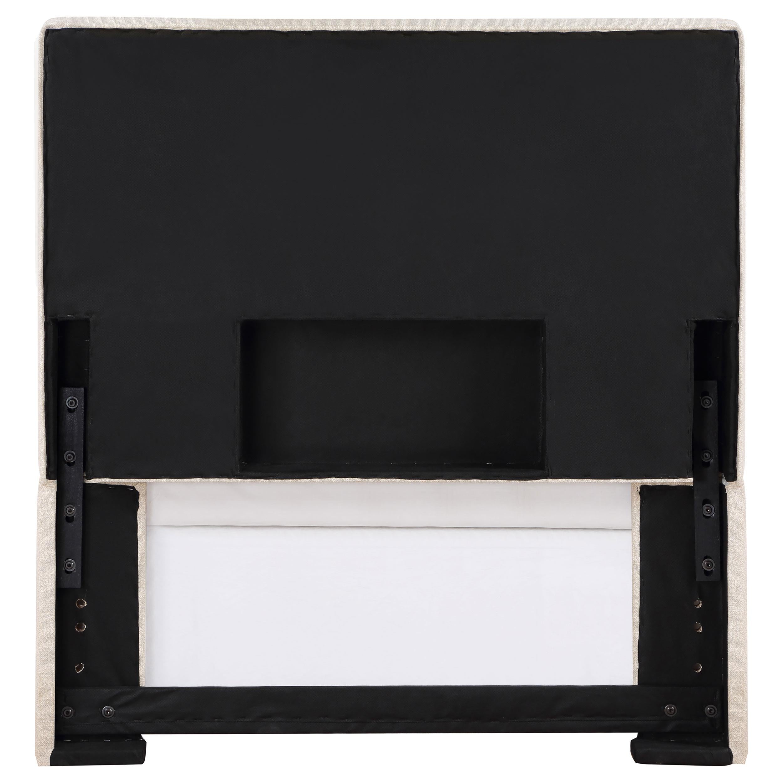  Coaster Furniture Pirro 315980T Upholstered Twin Panel Headboard - Sand IMAGE 4