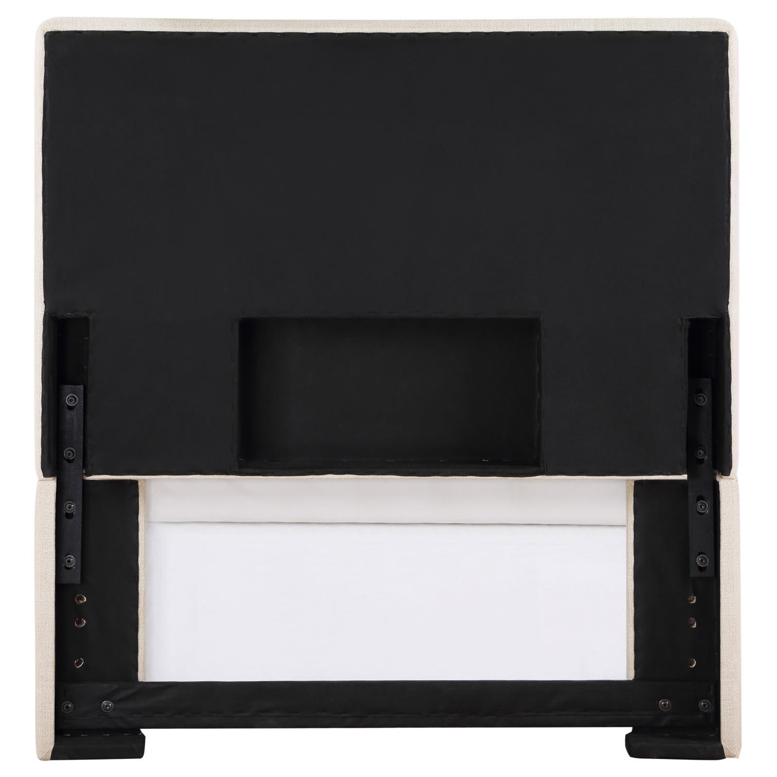  Coaster Furniture Kosmo 315993T Upholstered Twin Panel Headboard - Sand IMAGE 6
