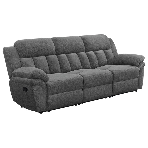 Coaster Furniture Bahrain 609541 Upholstered Motion Sofa - Charcoal