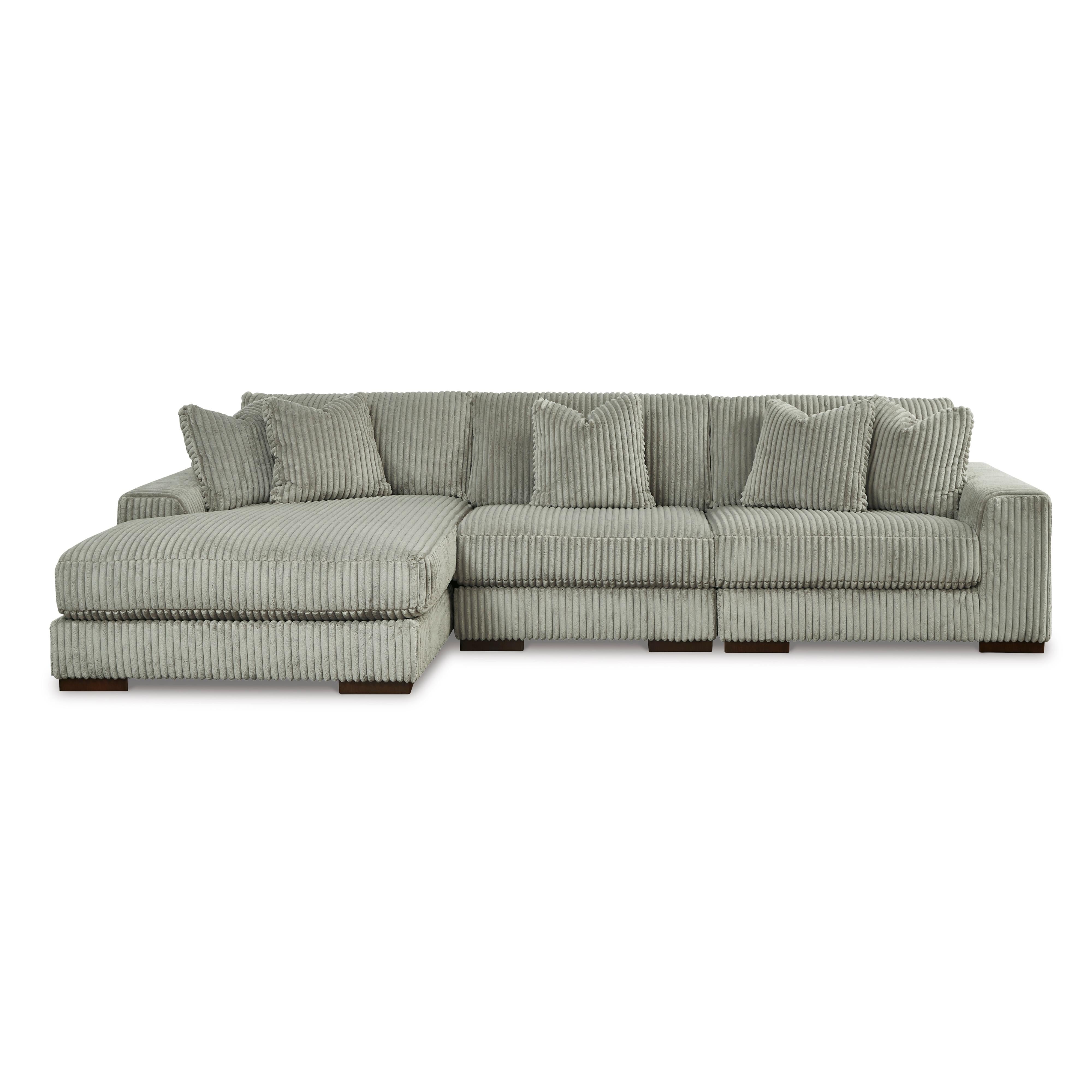  Manufacturer Color_Fog --  Lindyn 21105S10 3 pc Sectional with Chaise IMAGE 1