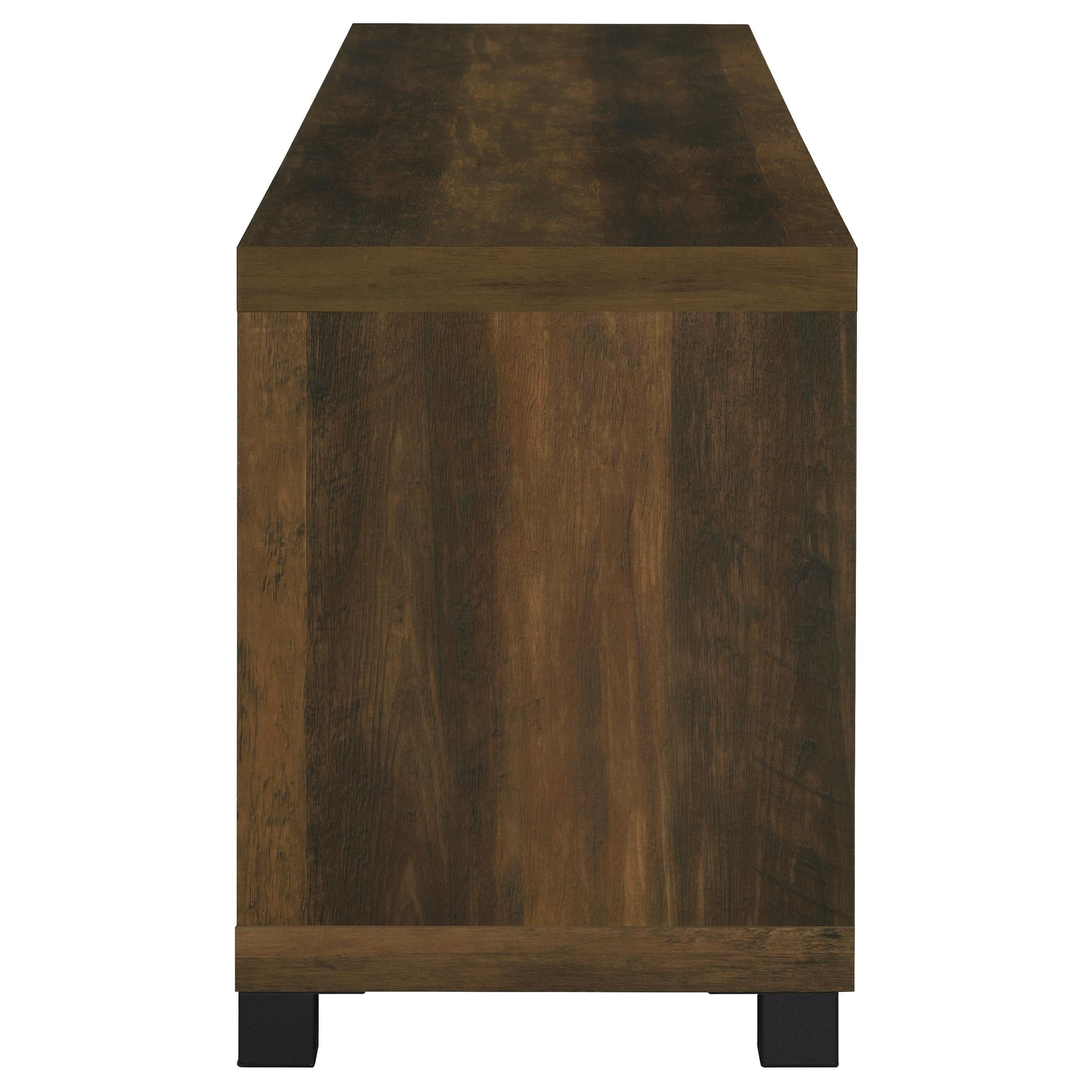  Coaster Furniture Sachin 736293 4-door Engineered Wood 79" TV Stand - Dark Pine IMAGE 8