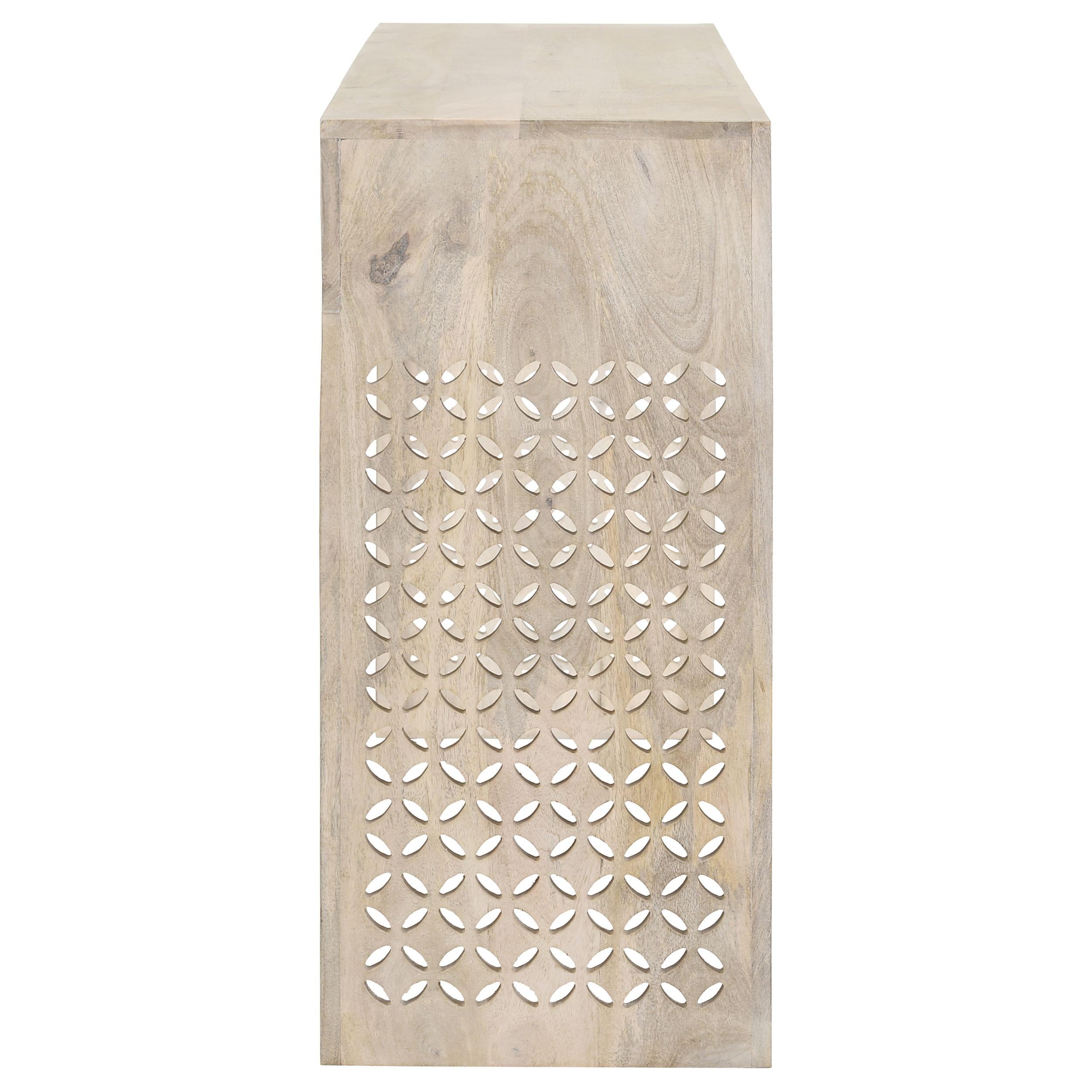  Coaster Furniture Rickman 959543 2-Drawer Wood Entryway Console Table - White Washed IMAGE 7