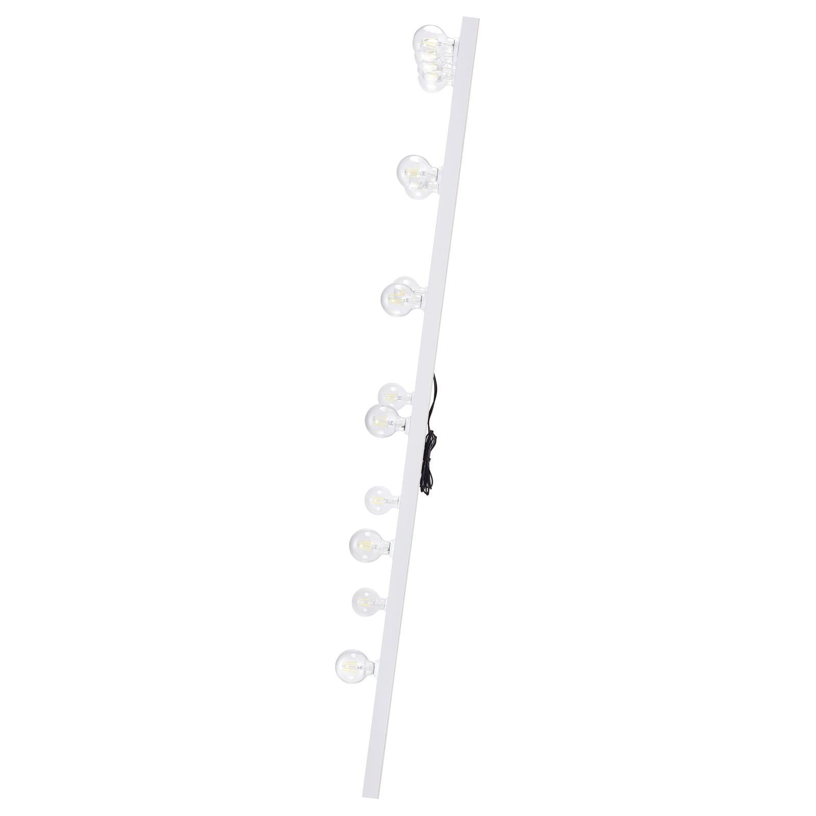  Coaster Furniture Zayan 969558 32 x 71 Inch Floor Mirror LED Lighting - White Gloss IMAGE 6