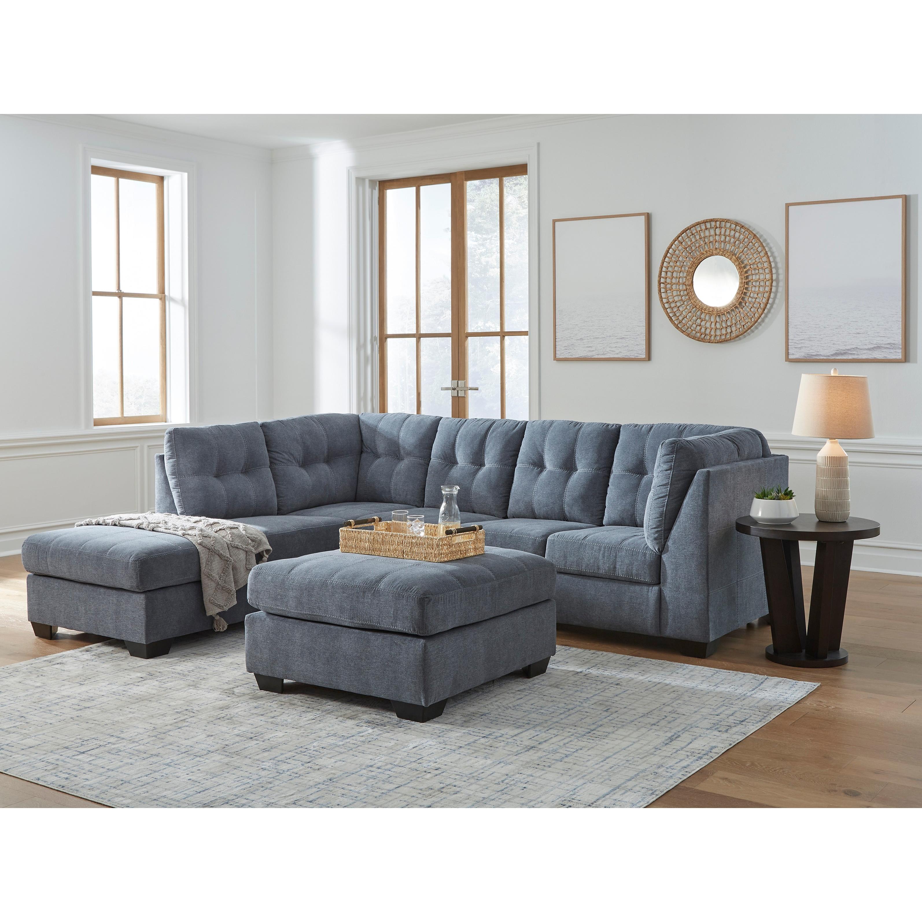  Signature Design by Ashley Marleton 55303S3 2 pc Sleeper Sectional with Chaise IMAGE 10