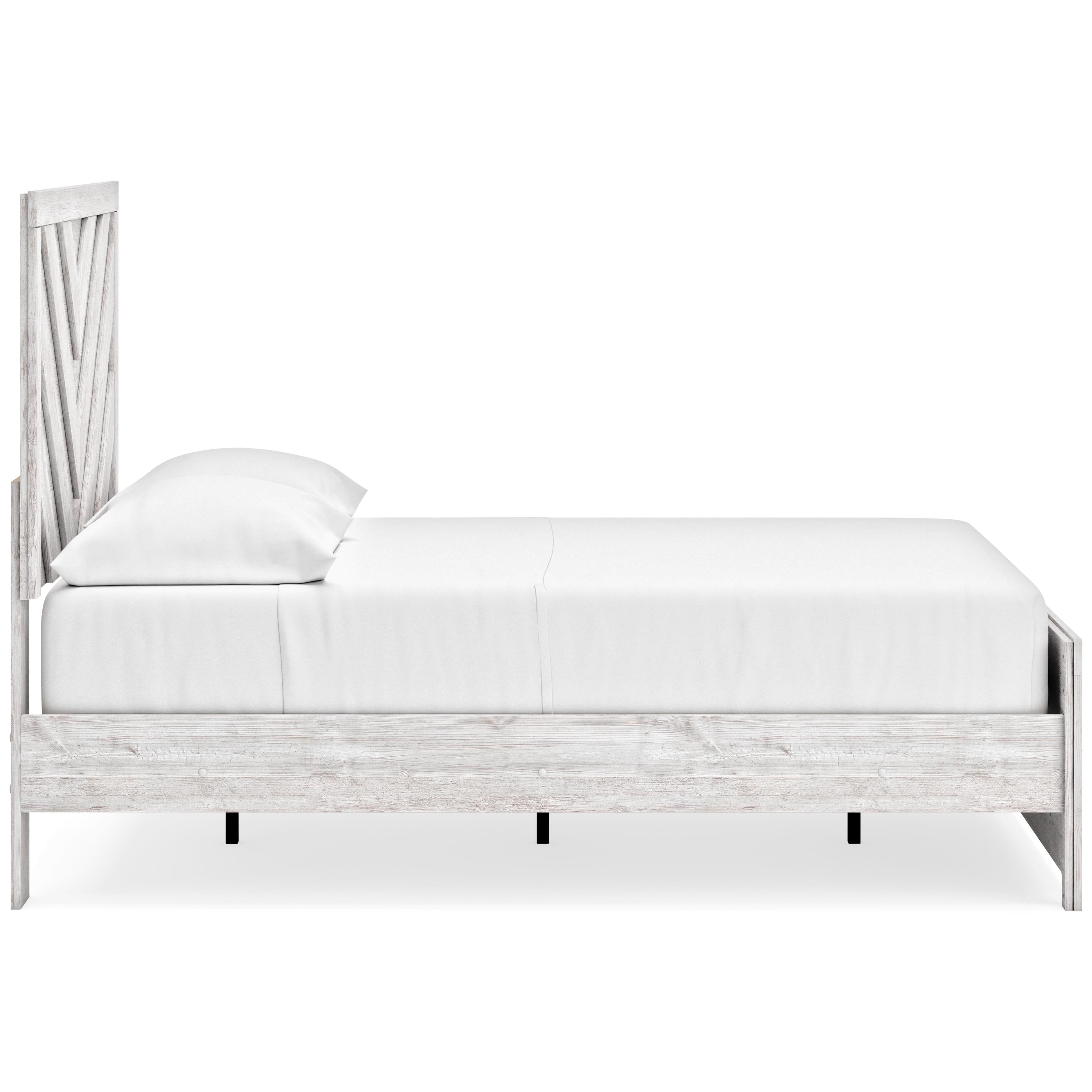  Size_Full --  Cayboni B3788B2 Full Panel Bed IMAGE 3