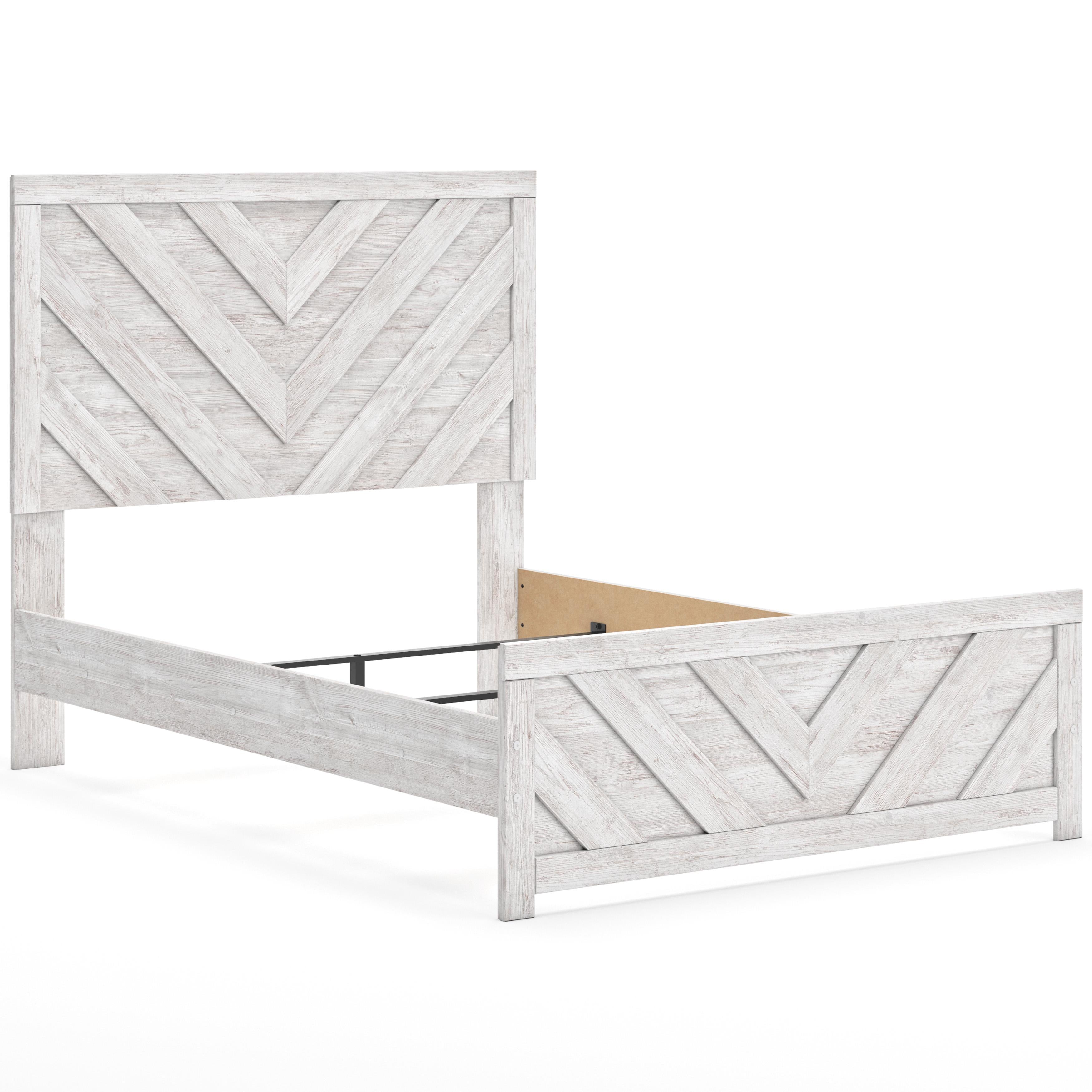  Size_Full --  Cayboni B3788B2 Full Panel Bed IMAGE 5