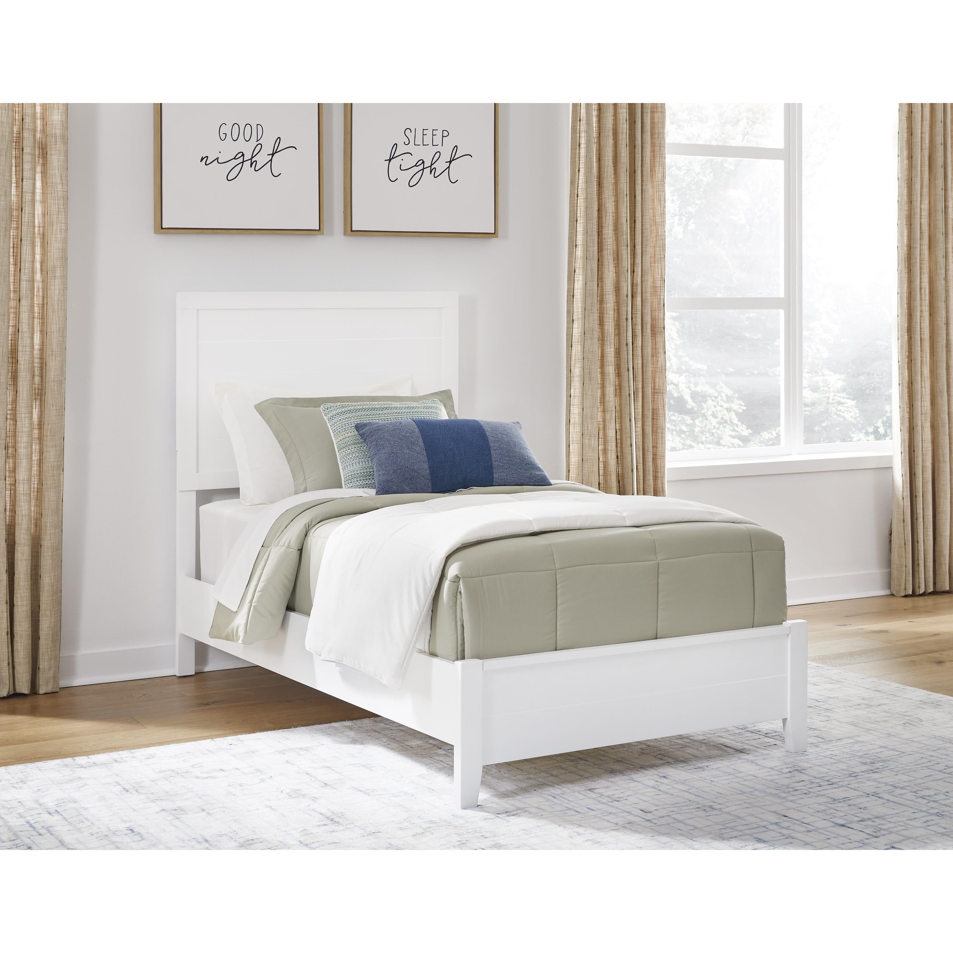  Size_Twin --  Signature Design by Ashley Binterglen Panel Bed IMAGE 6