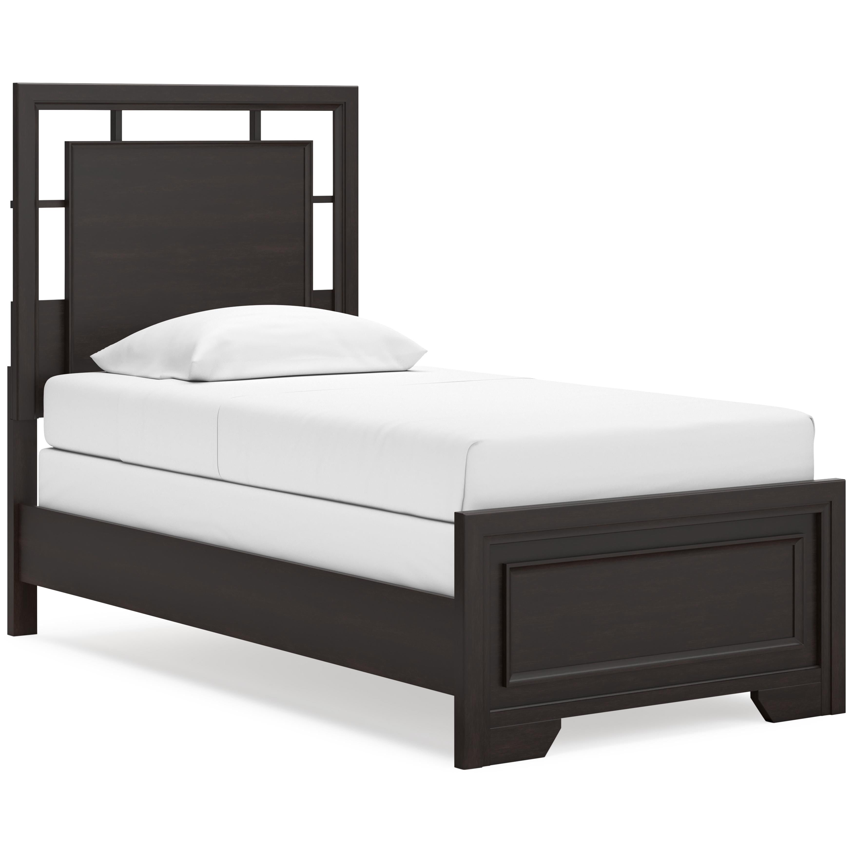  Size_Twin --  Signature Design by Ashley Covetown Panel Bed IMAGE 1