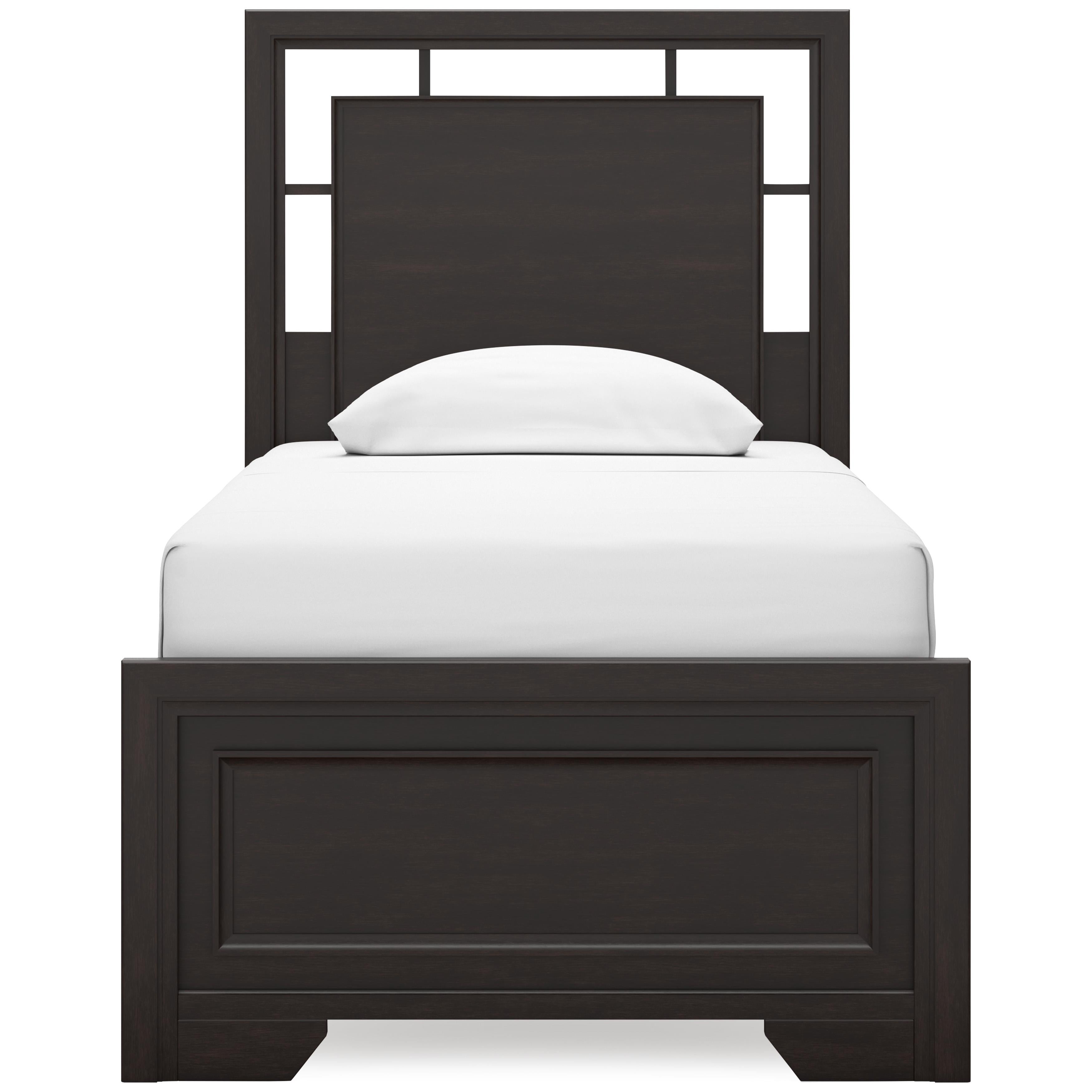  Size_Twin --  Signature Design by Ashley Covetown Panel Bed IMAGE 2