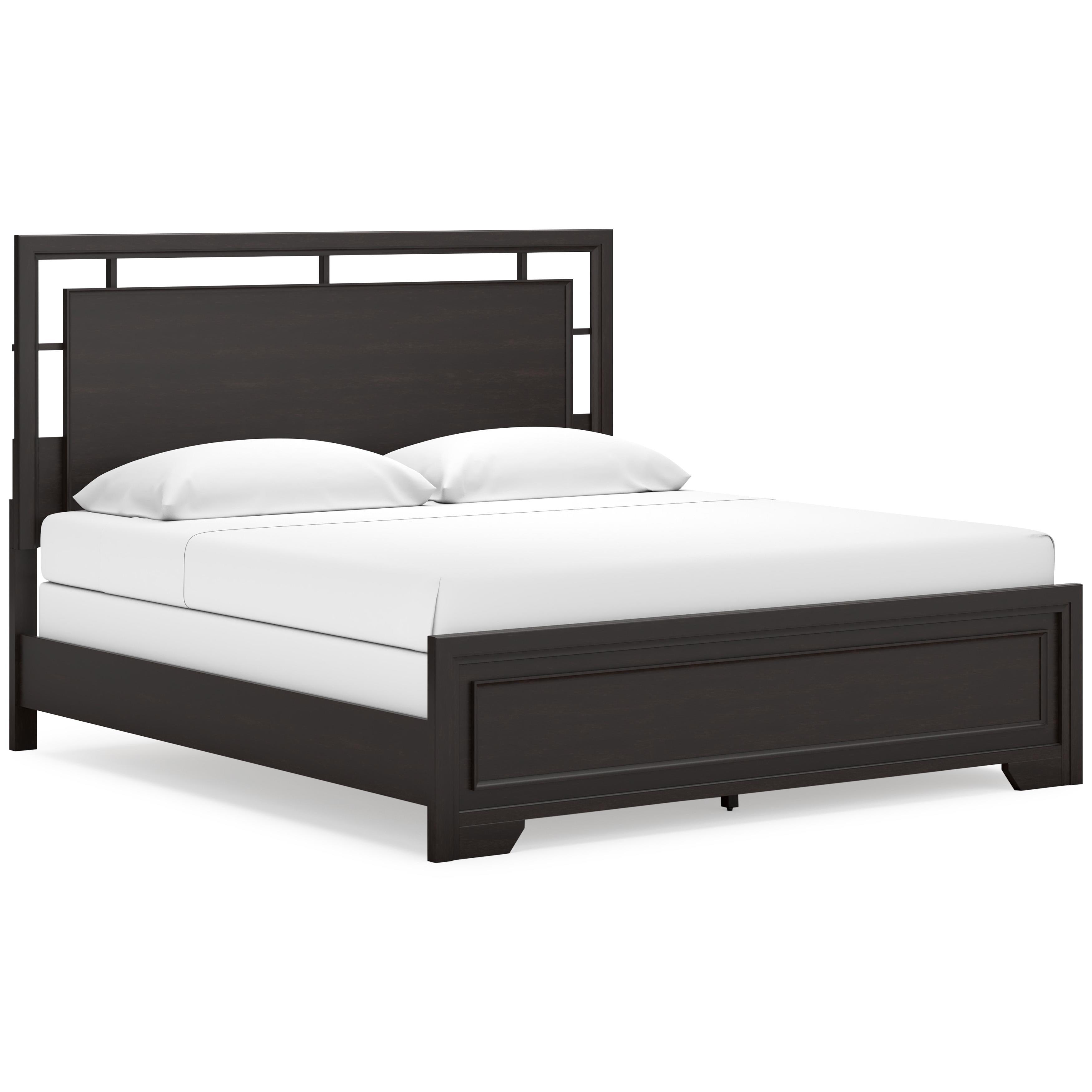  Size_King --  Covetown B441B8 King Panel Bed IMAGE 1