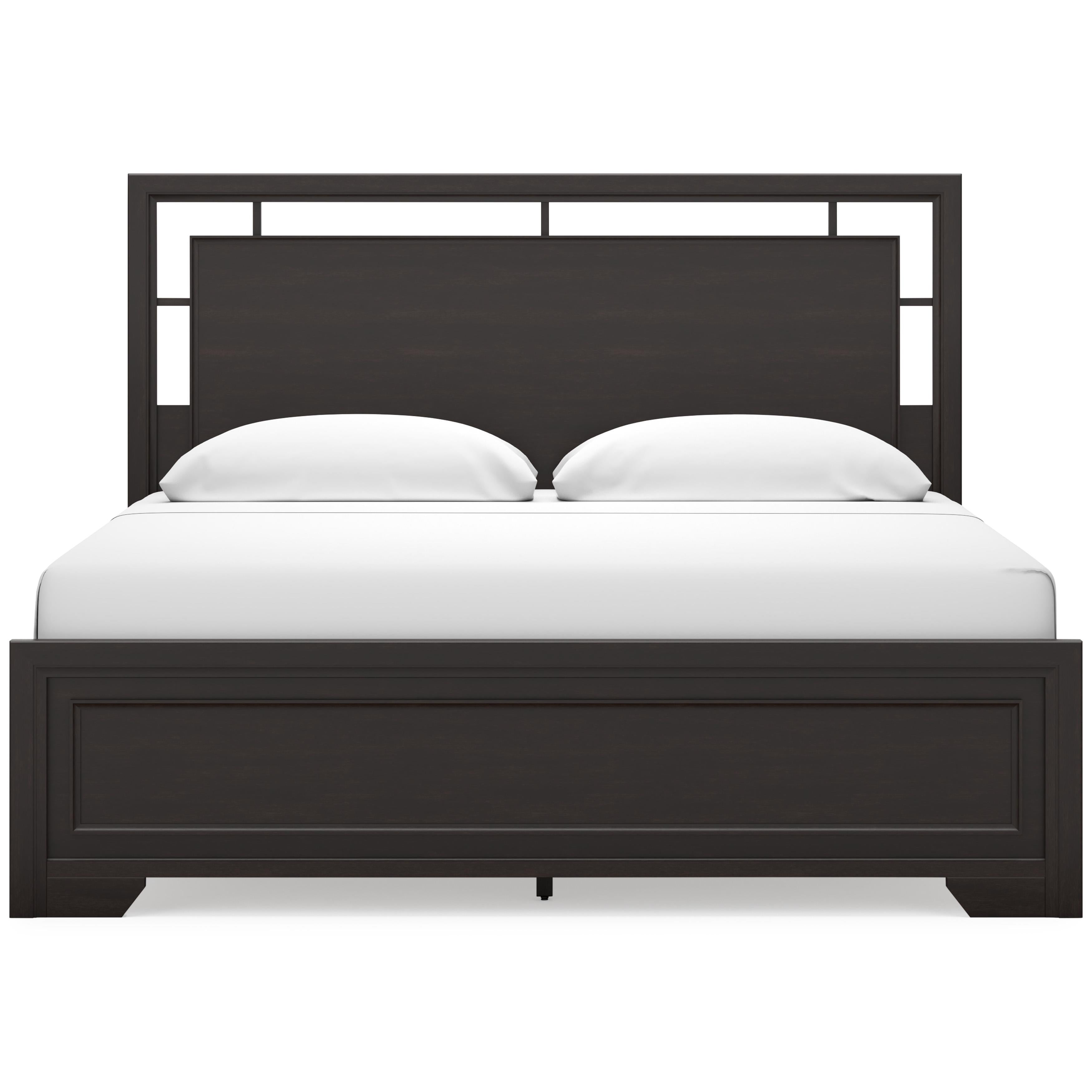  Size_King --  Covetown B441B8 King Panel Bed IMAGE 2