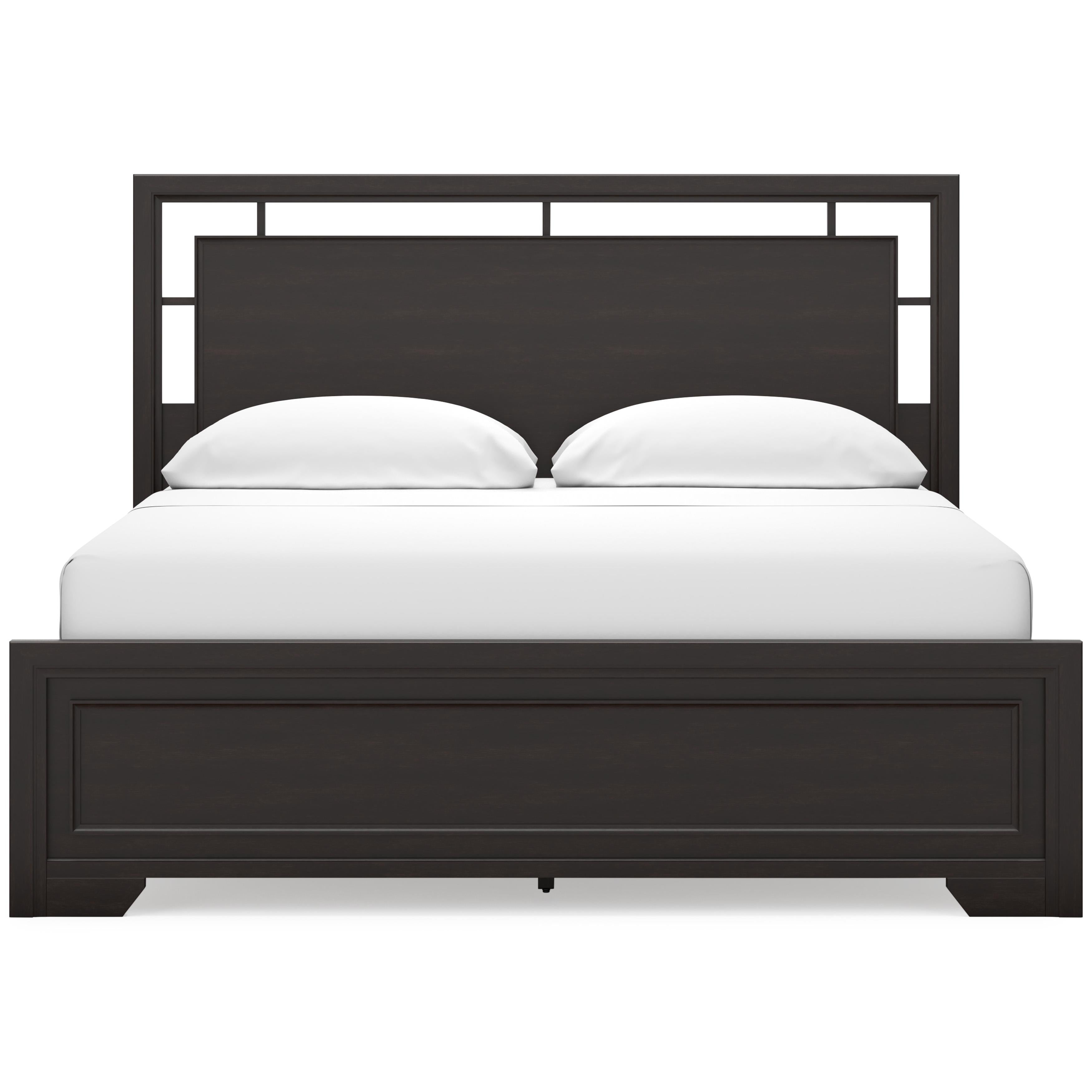  Size_California King --  Covetown B441B9 California King Panel Bed IMAGE 2