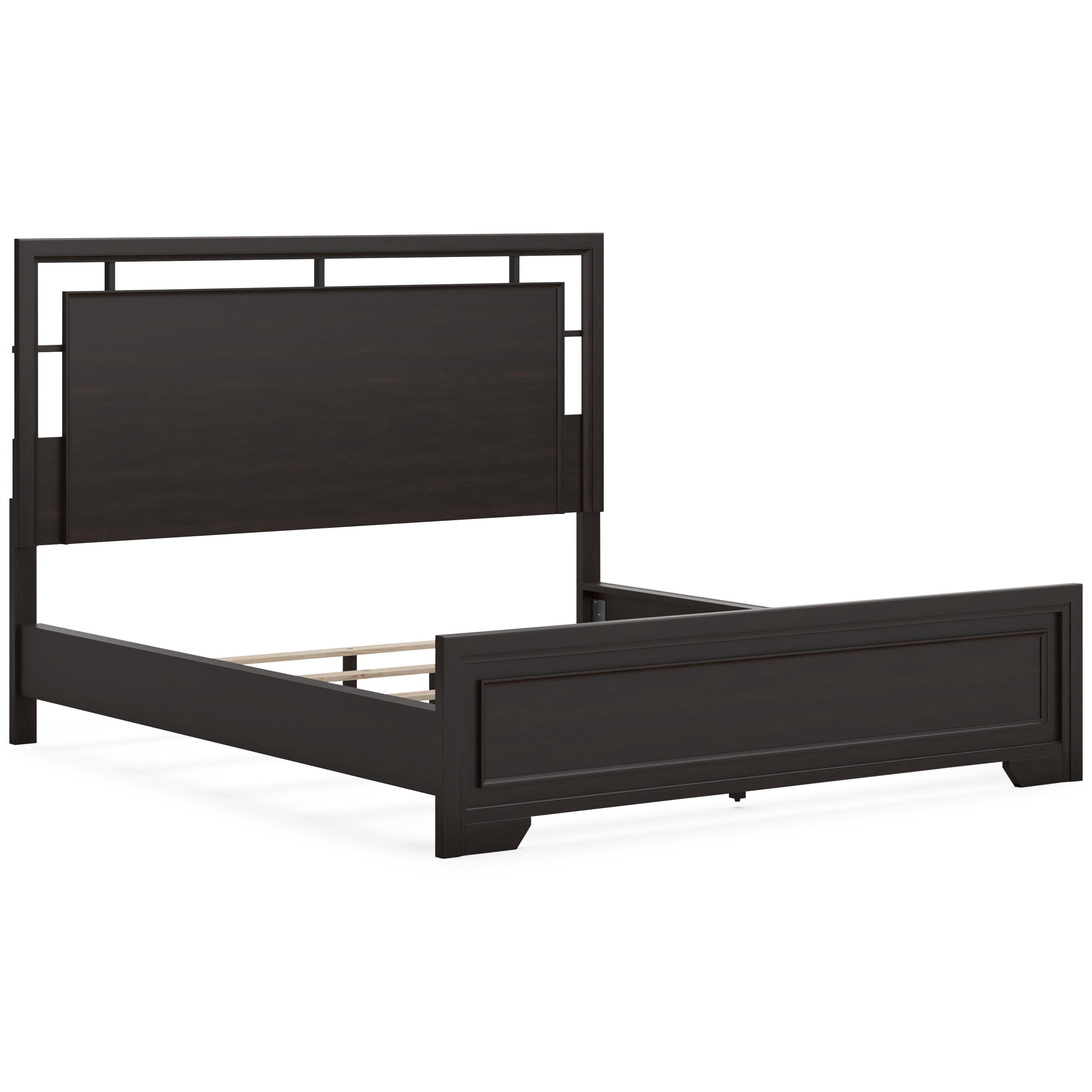  Size_California King --  Covetown B441B9 California King Panel Bed IMAGE 5