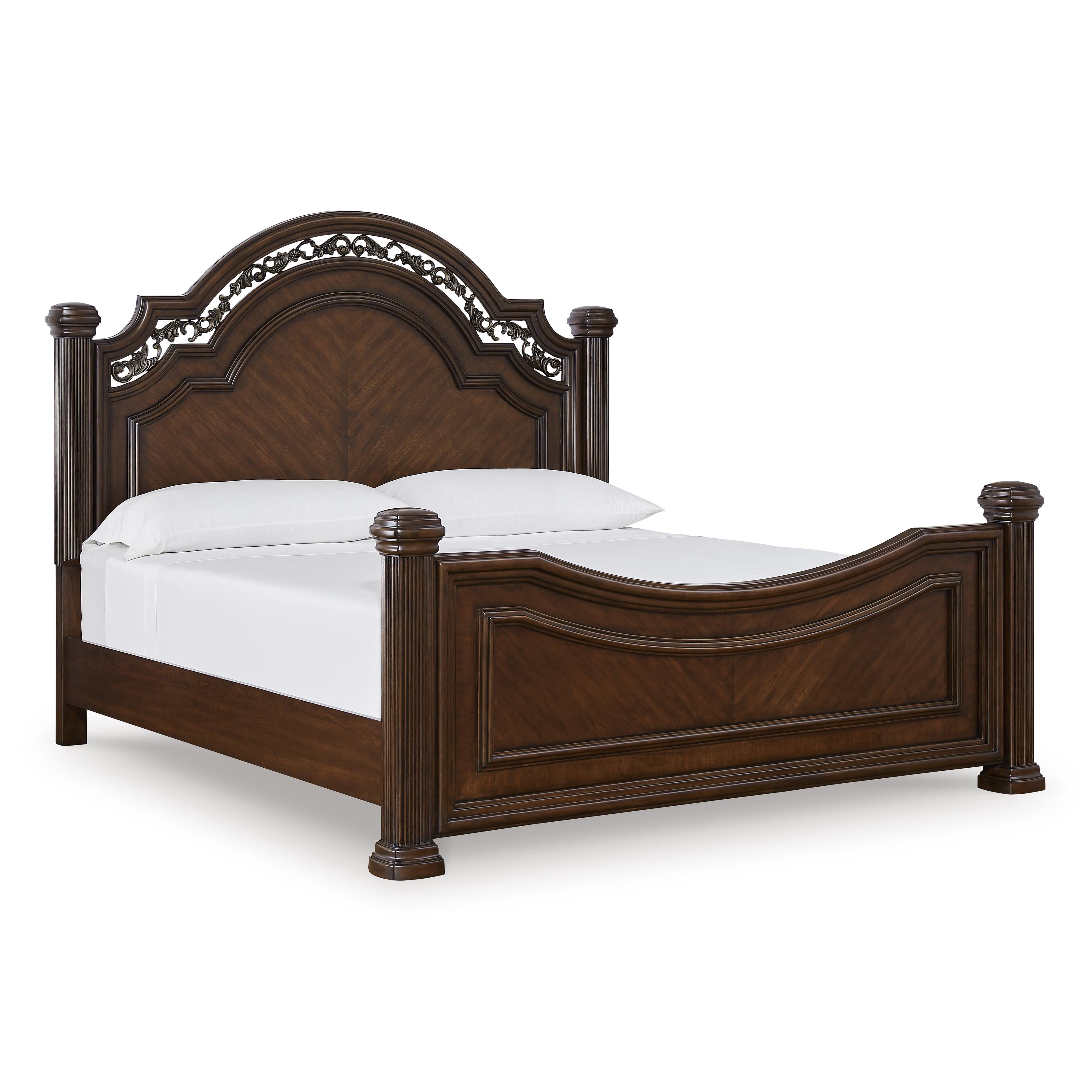  Size_King --  Lavinton B764B9 King Poster Bed IMAGE 1