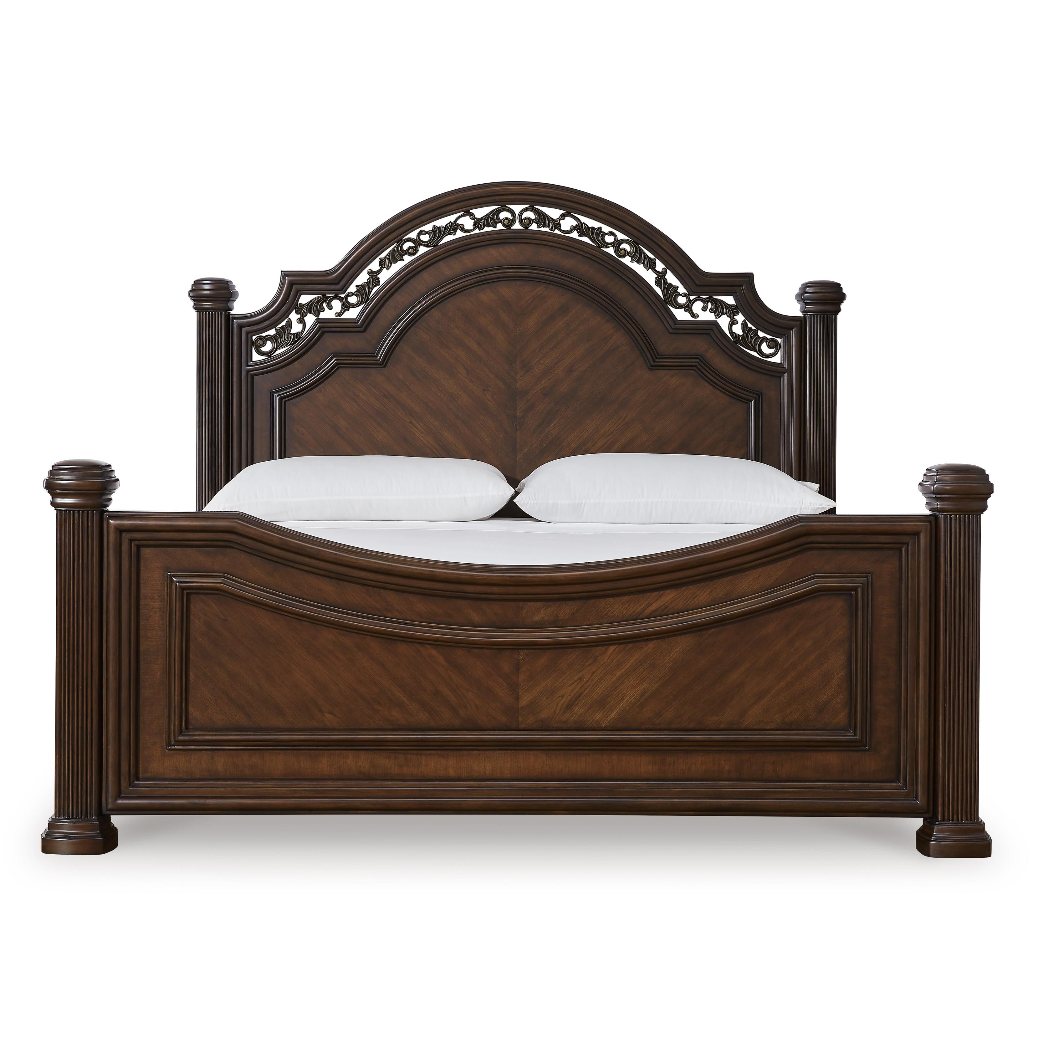  Size_King --  Lavinton B764B9 King Poster Bed IMAGE 2