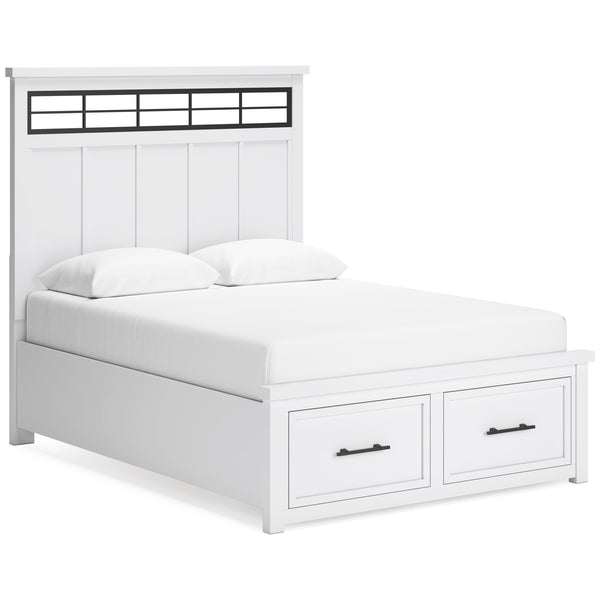 Benchcraft Ashbryn Panel Bed with Storage