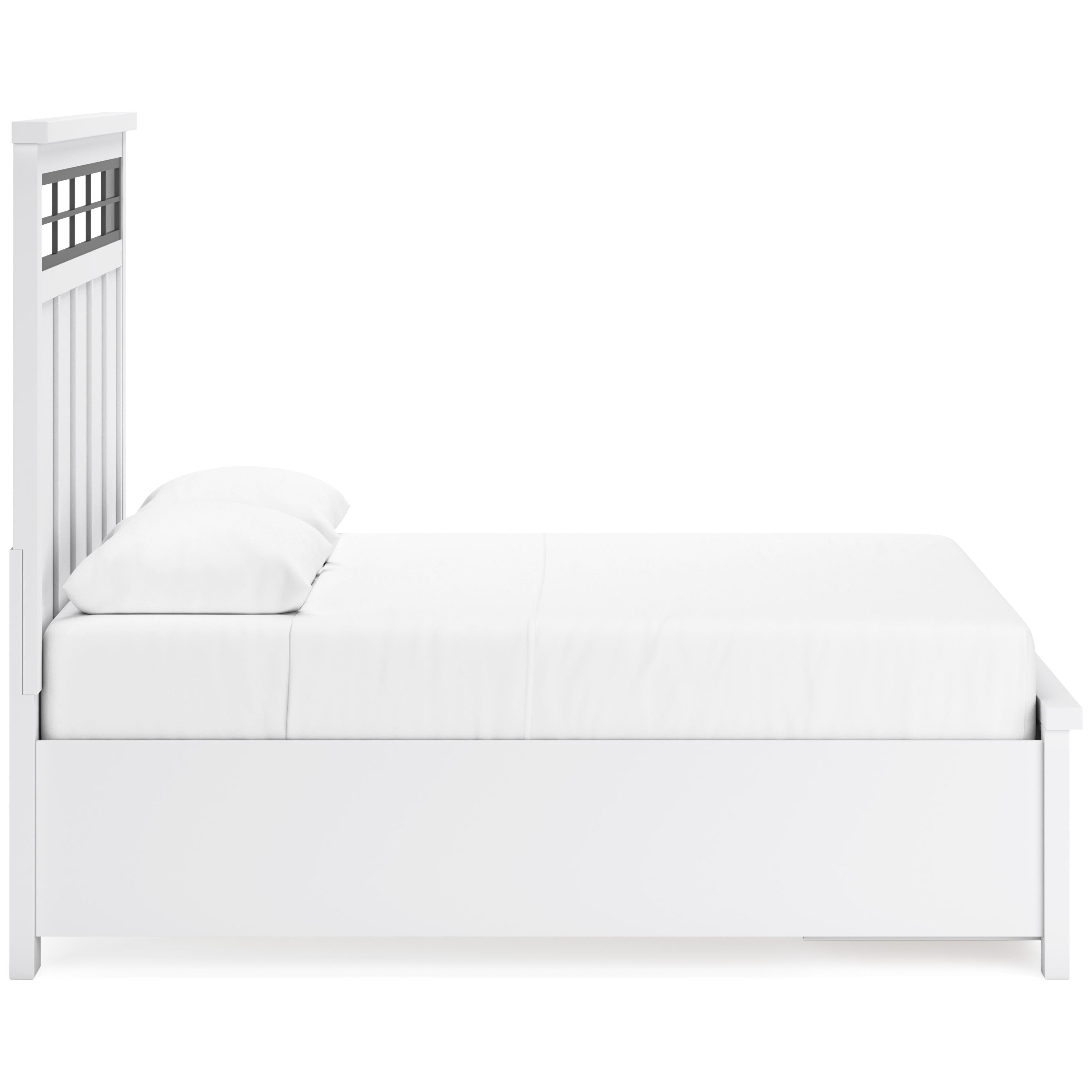  Size_Queen --  Benchcraft Ashbryn Panel Bed with Storage IMAGE 3