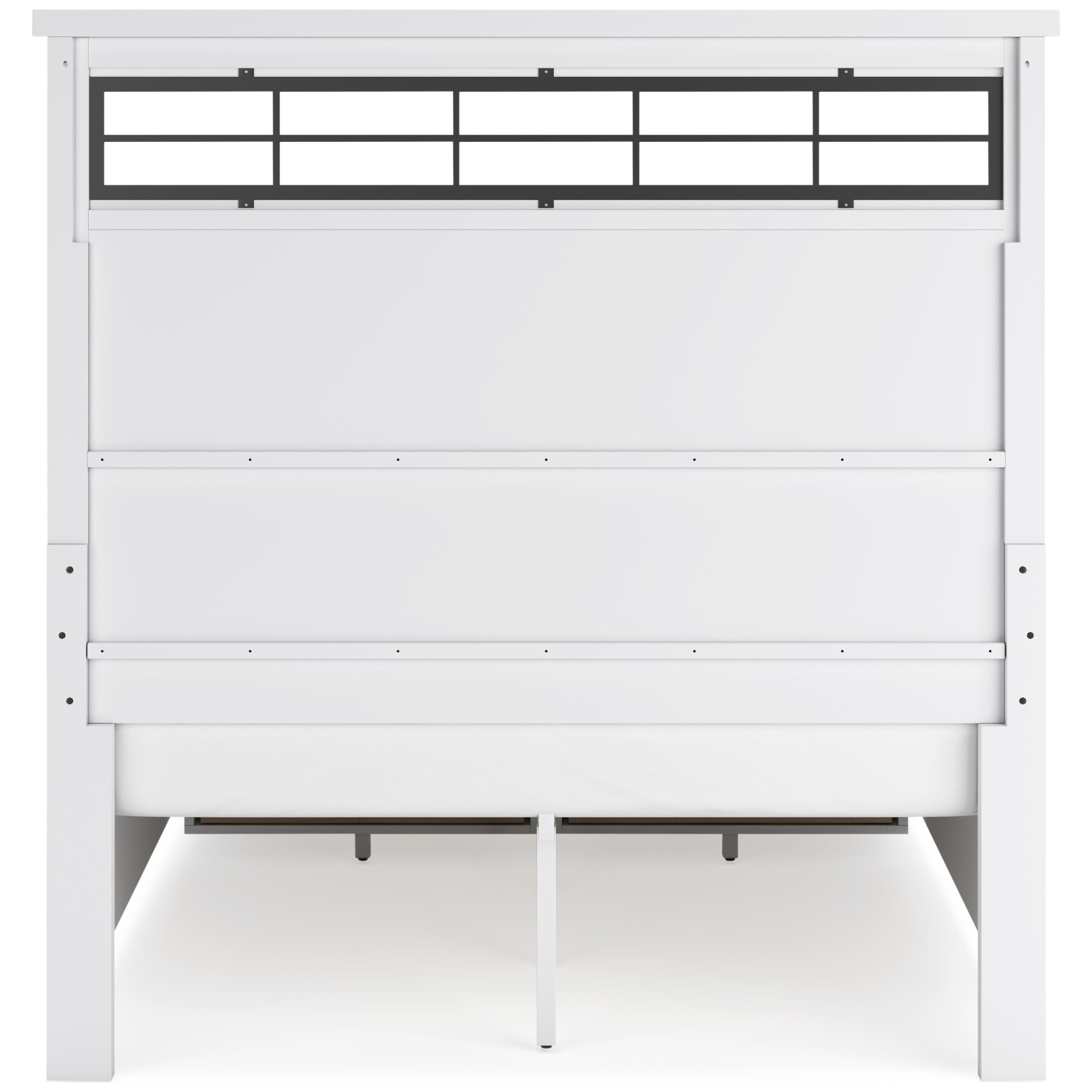  Size_Queen --  Benchcraft Ashbryn Panel Bed with Storage IMAGE 4