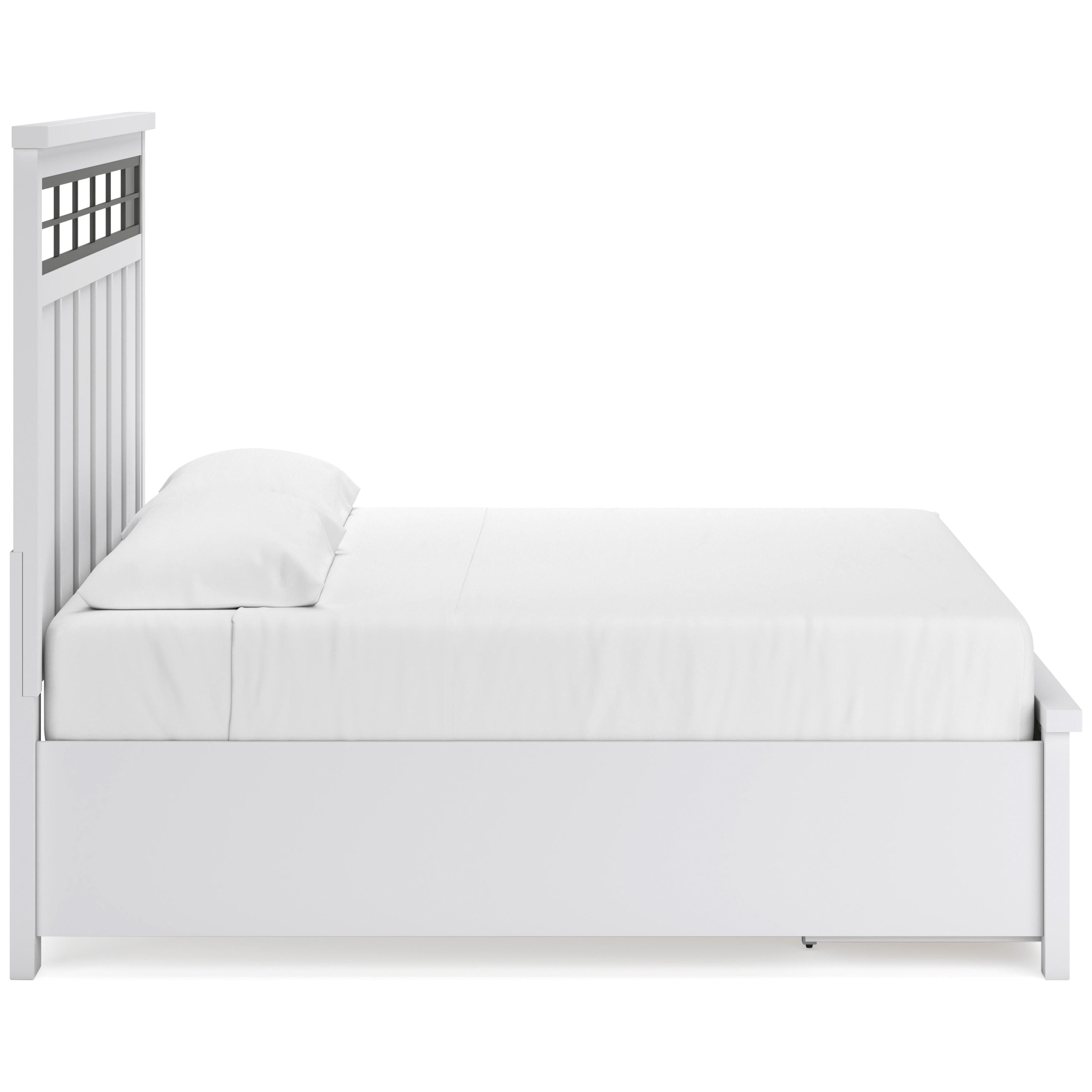  Size_King --  Ashbryn B844B4 King Panel Storage Bed IMAGE 3
