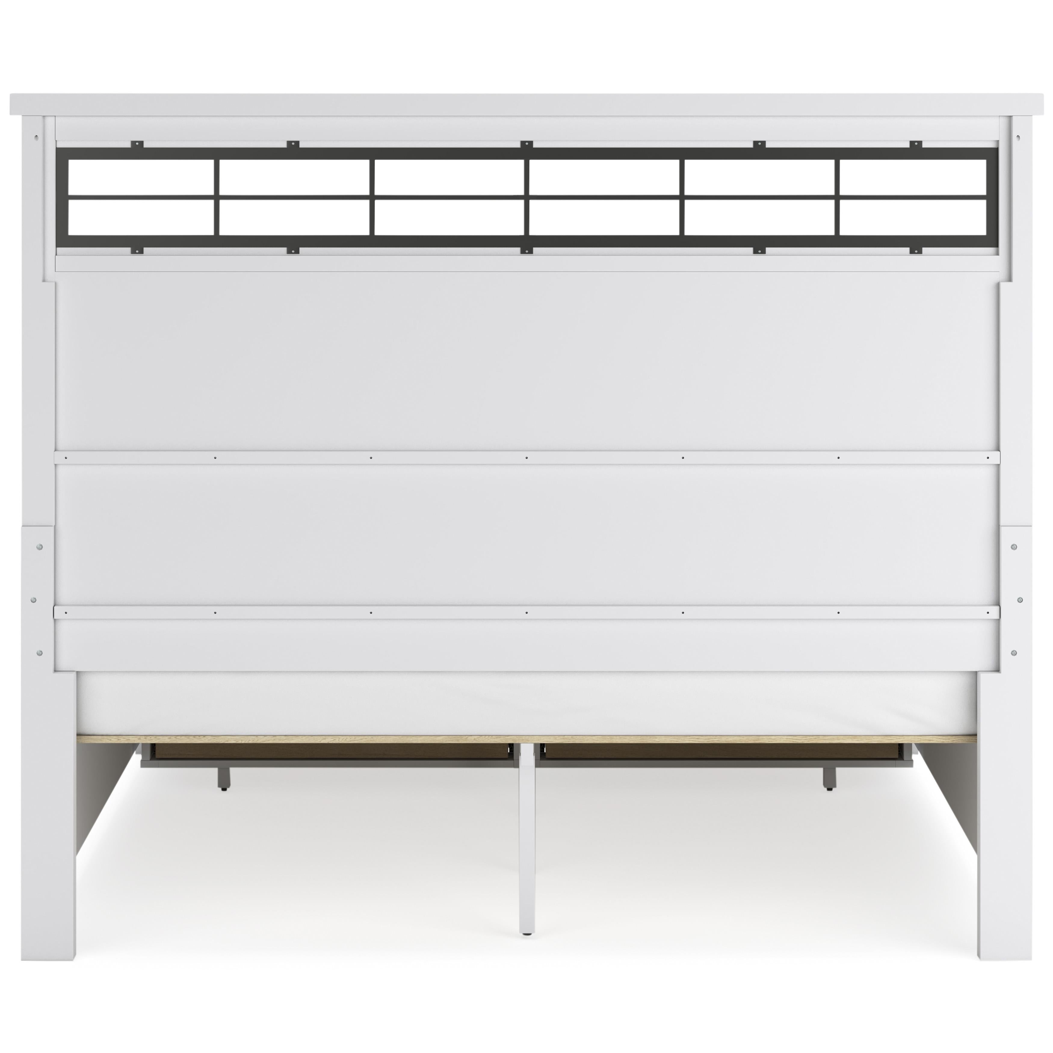  Size_King --  Ashbryn B844B4 King Panel Storage Bed IMAGE 4