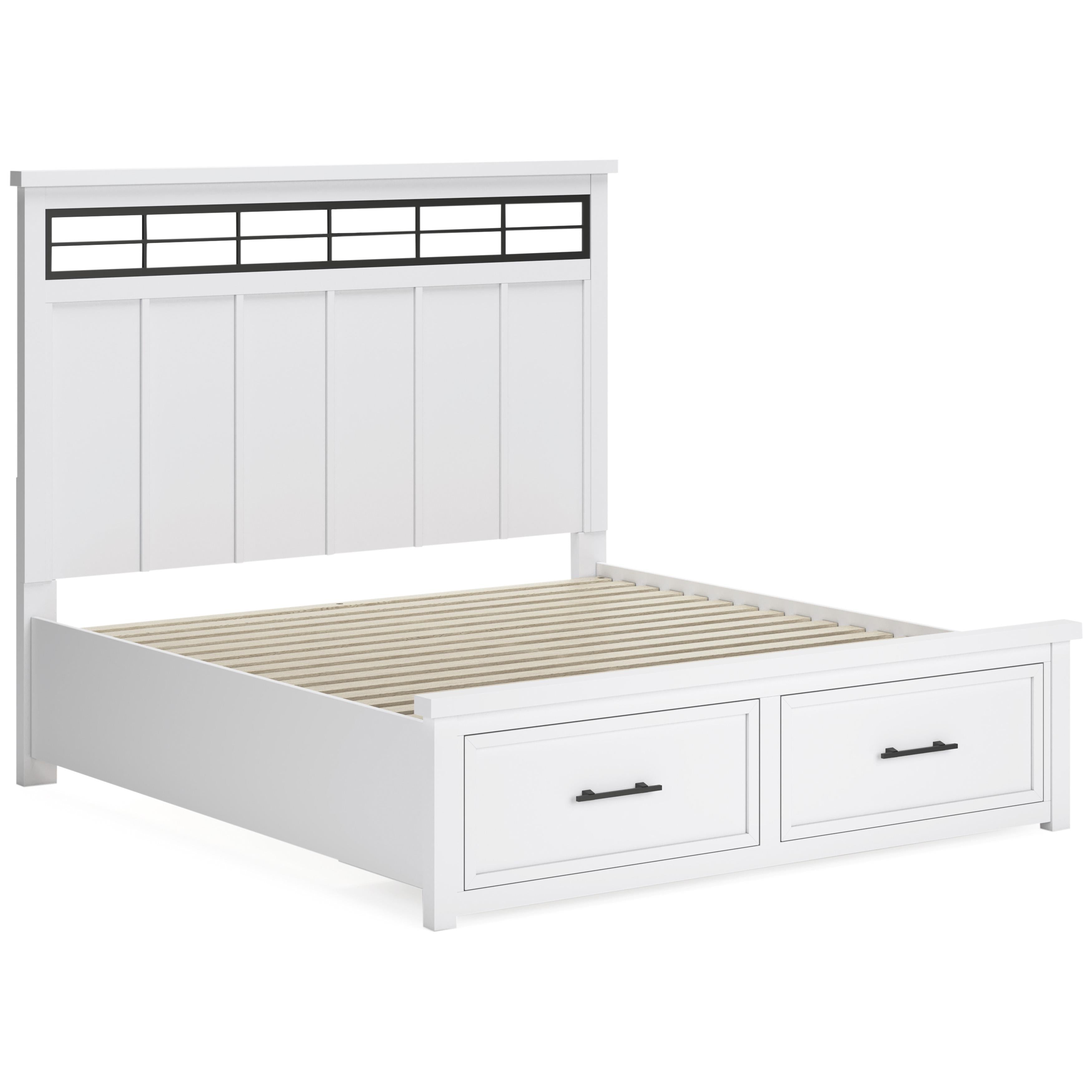  Size_California King --  Ashbryn B844B5 California King Panel Storage Bed IMAGE 5