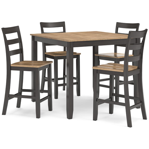 Signature Design by Ashley Gesthaven D396-223 Dining Room Counter Table Set
