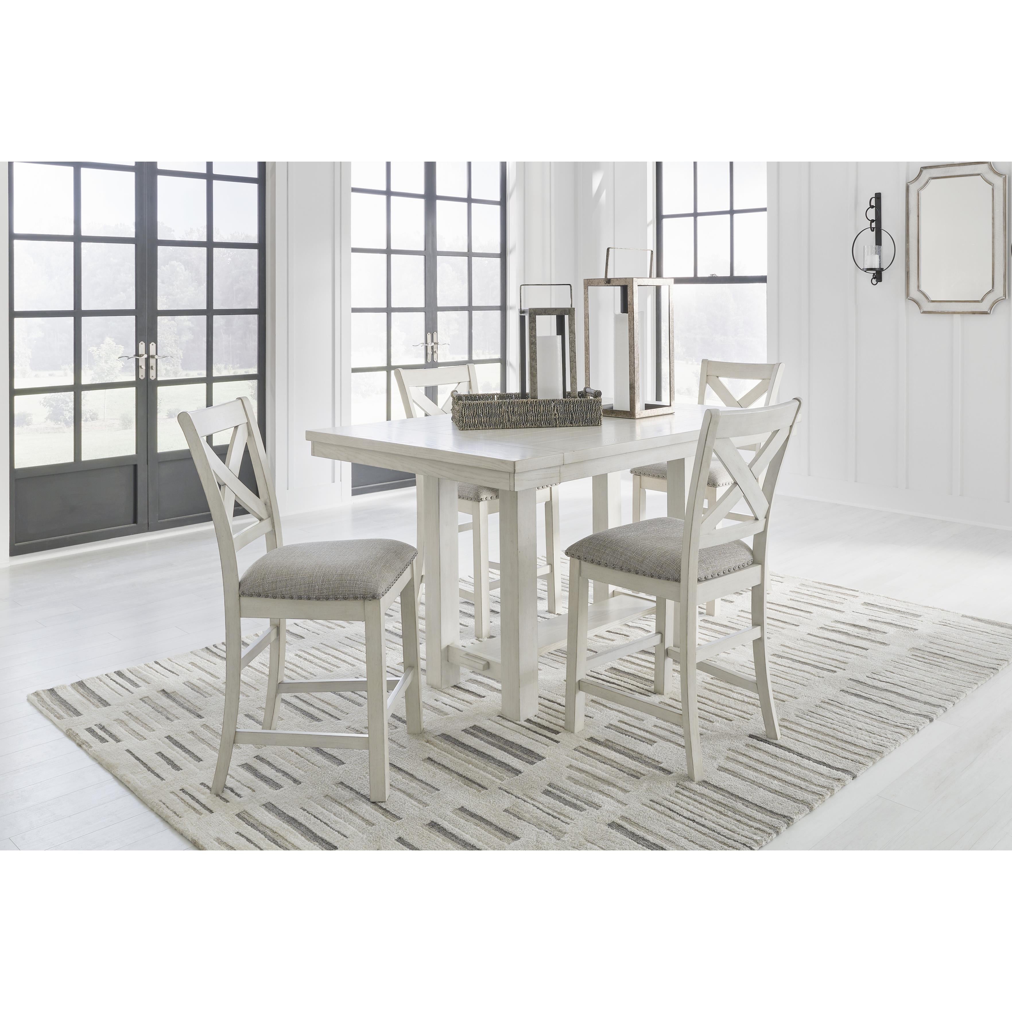  Signature Design by Ashley Robbinsdale D642-32 Rectangular Dining Room Counter Extension Table IMAGE 13