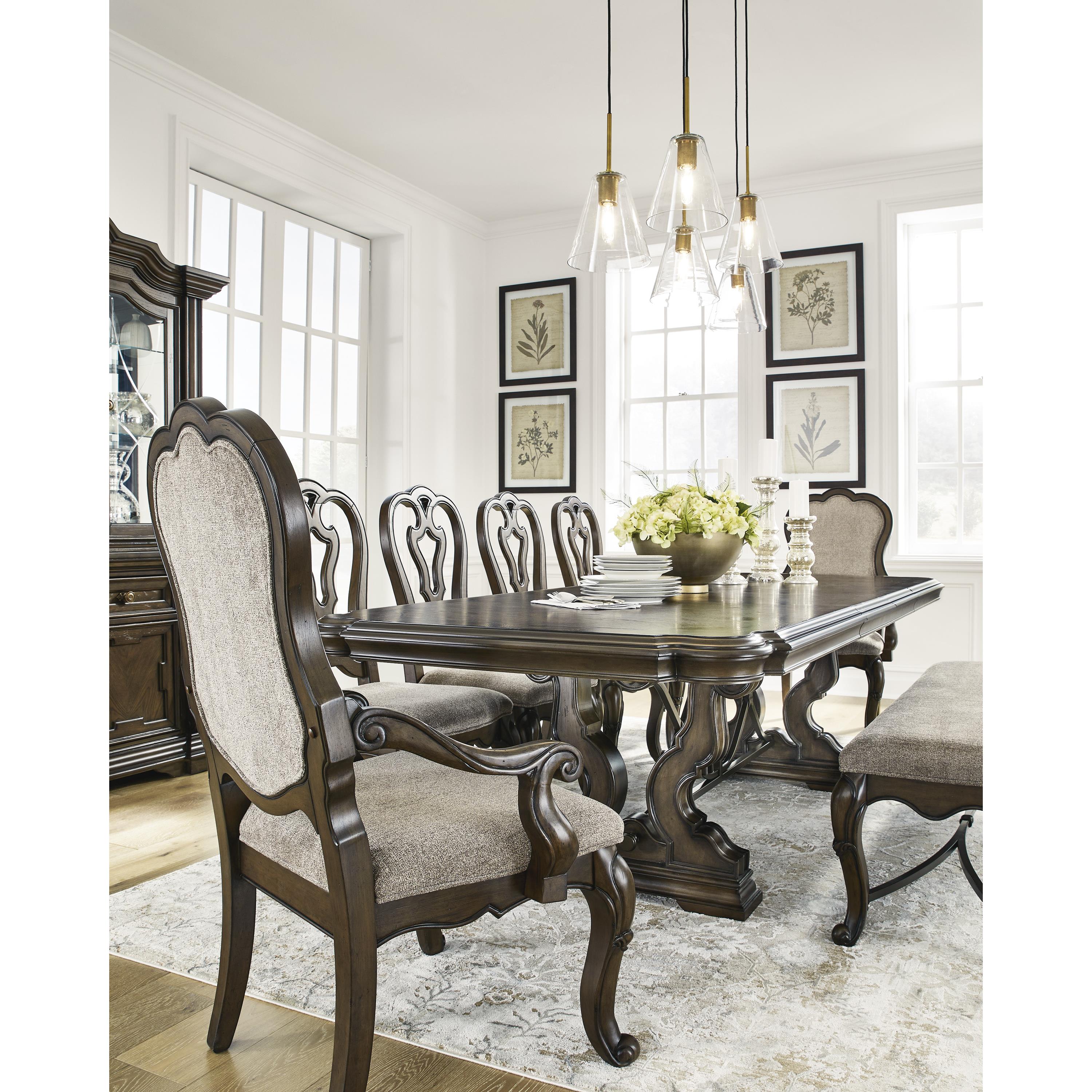  Signature Design by Ashley Maylee D947-01A Dining Upholstered Arm Chair IMAGE 9