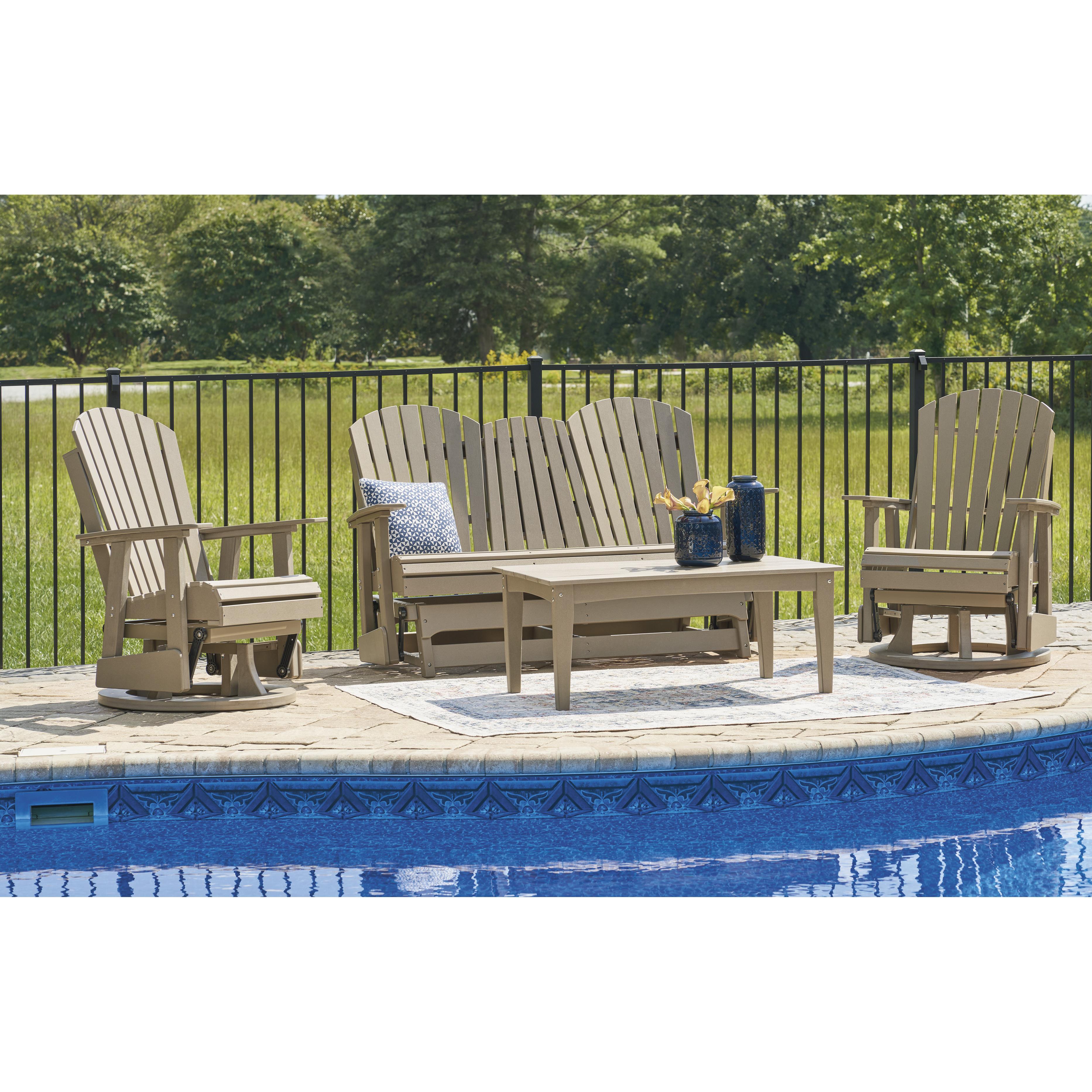  Signature Design by Ashley Hyland wave P114-820 Swivel Glider Chair IMAGE 9