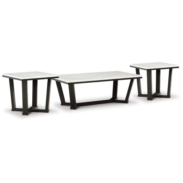 Signature Design by Ashley Fostead T770T1 Coffee Table and 2 Ends