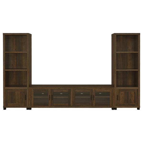 Coaster Furniture Sachin 736293-SET 3-piece Entertainment Center with 79