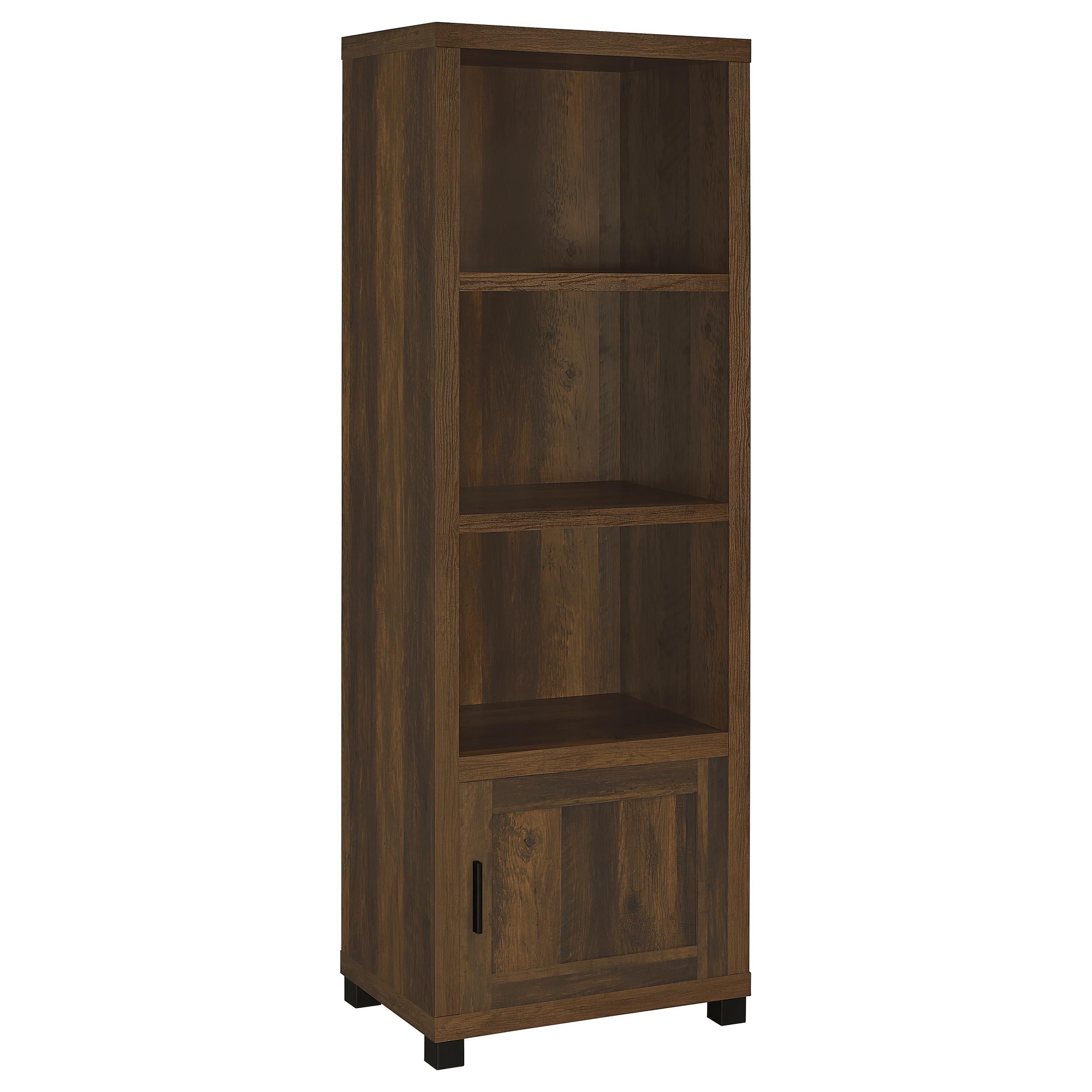  Coaster Furniture Sachin 736293-SET 3-piece Entertainment Center with 79" TV Stand - Dark Pine IMAGE 2