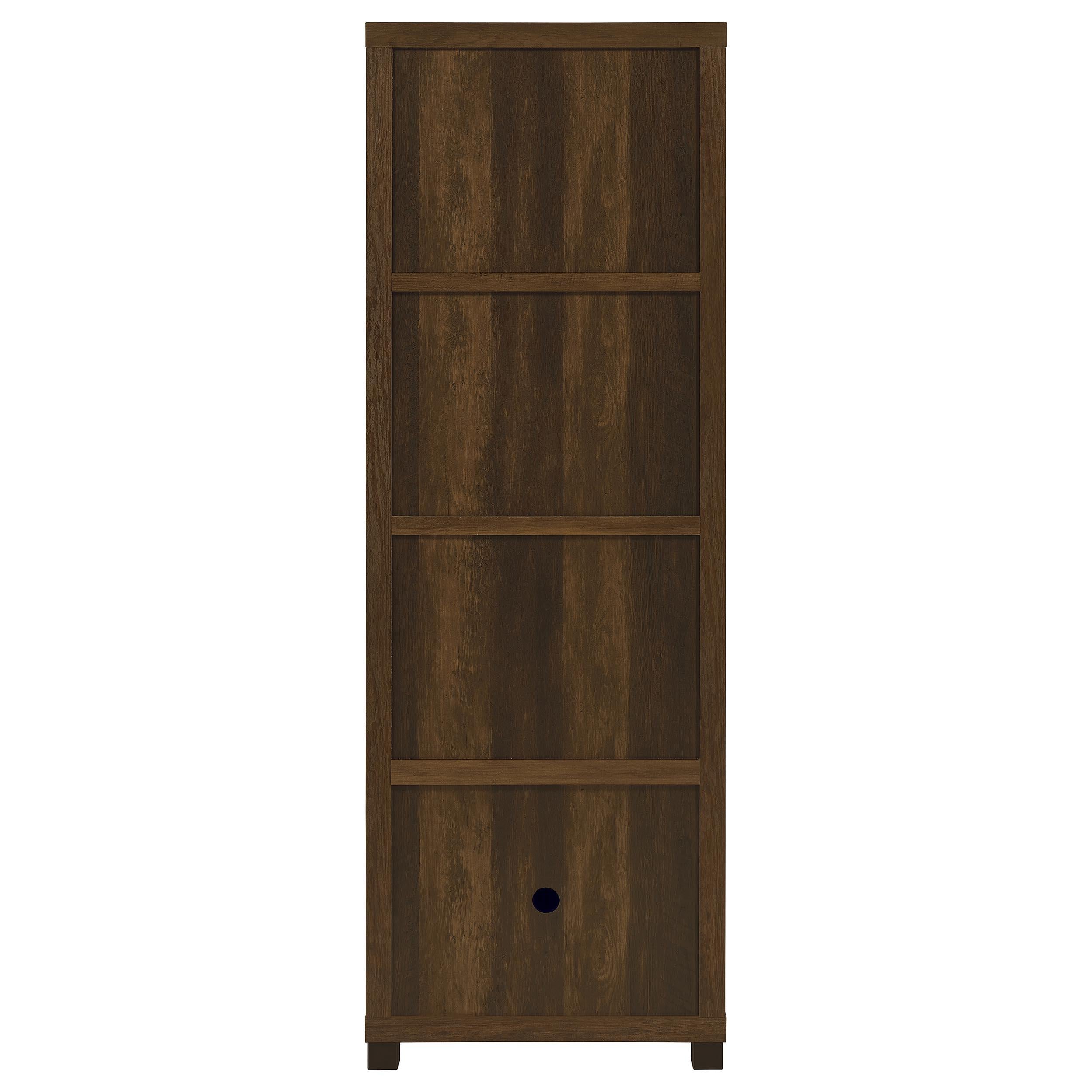  Coaster Furniture Sachin 736293-SET 3-piece Entertainment Center with 79" TV Stand - Dark Pine IMAGE 7