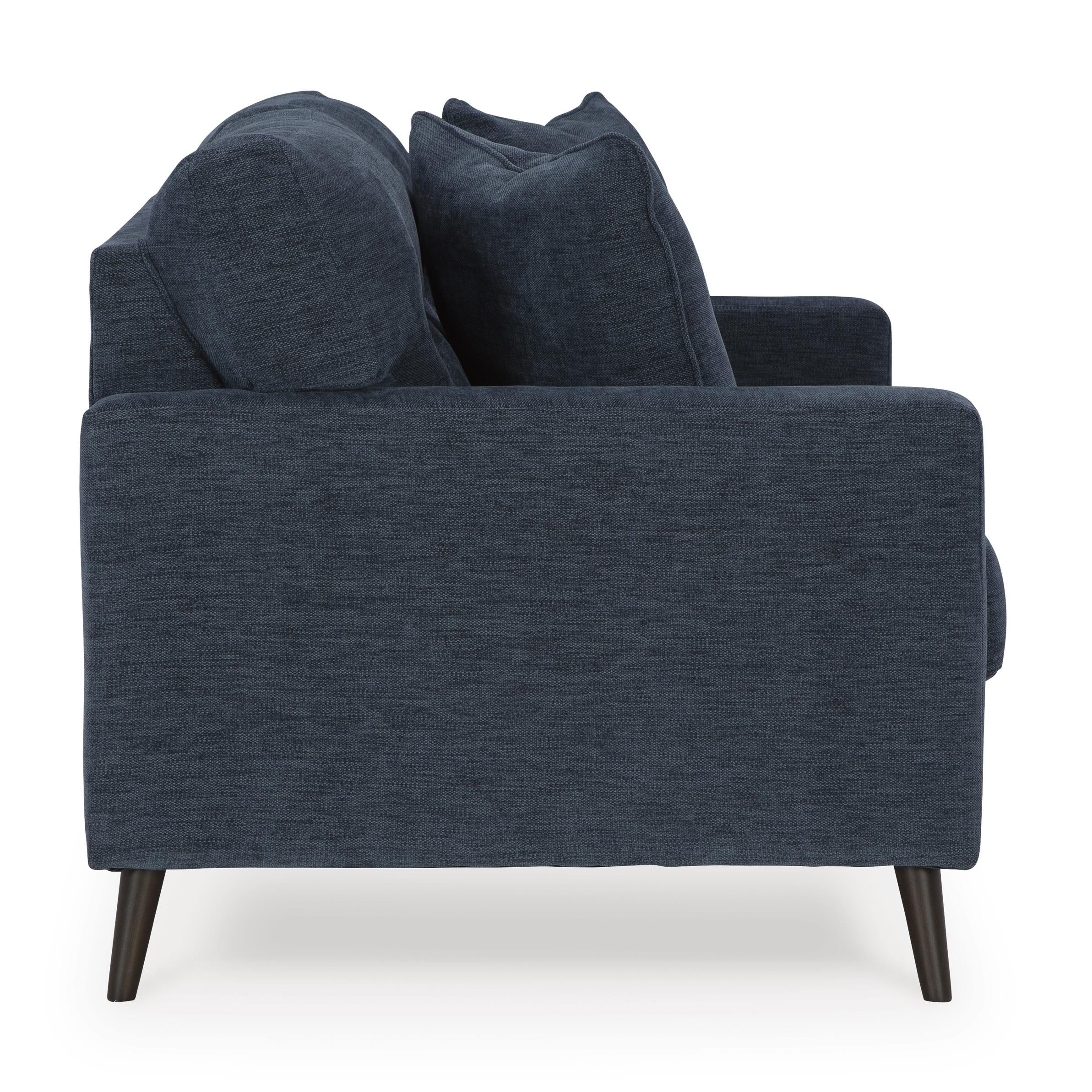  Manufacturer Color_Navy --  Signature Design by Ashley Bixler Stationary Fabric Loveseat IMAGE 3