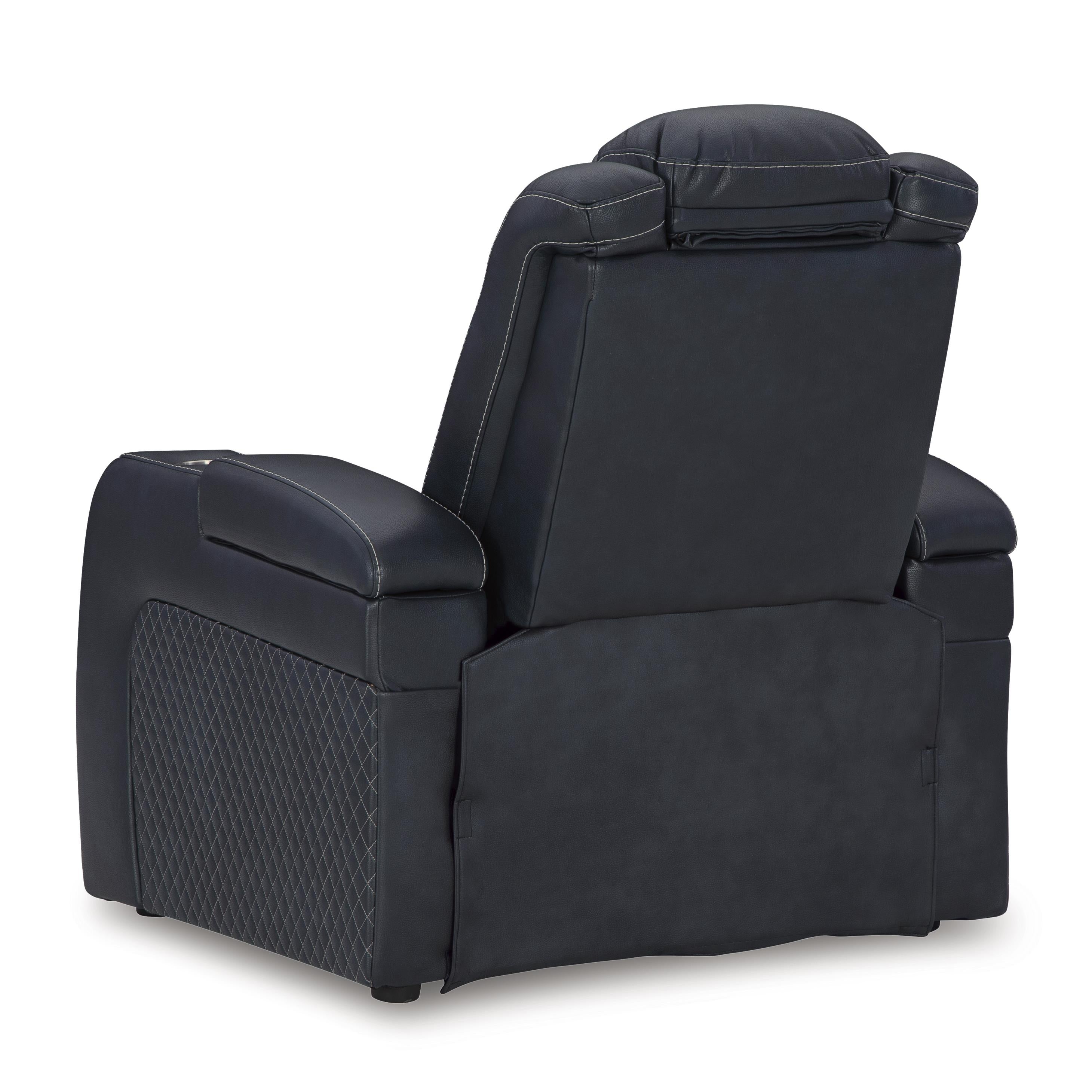  Manufacturer Color_Sapphire --  Fyne-Dyme 3660313 Power Recliner with Adjustable Headrest IMAGE 5