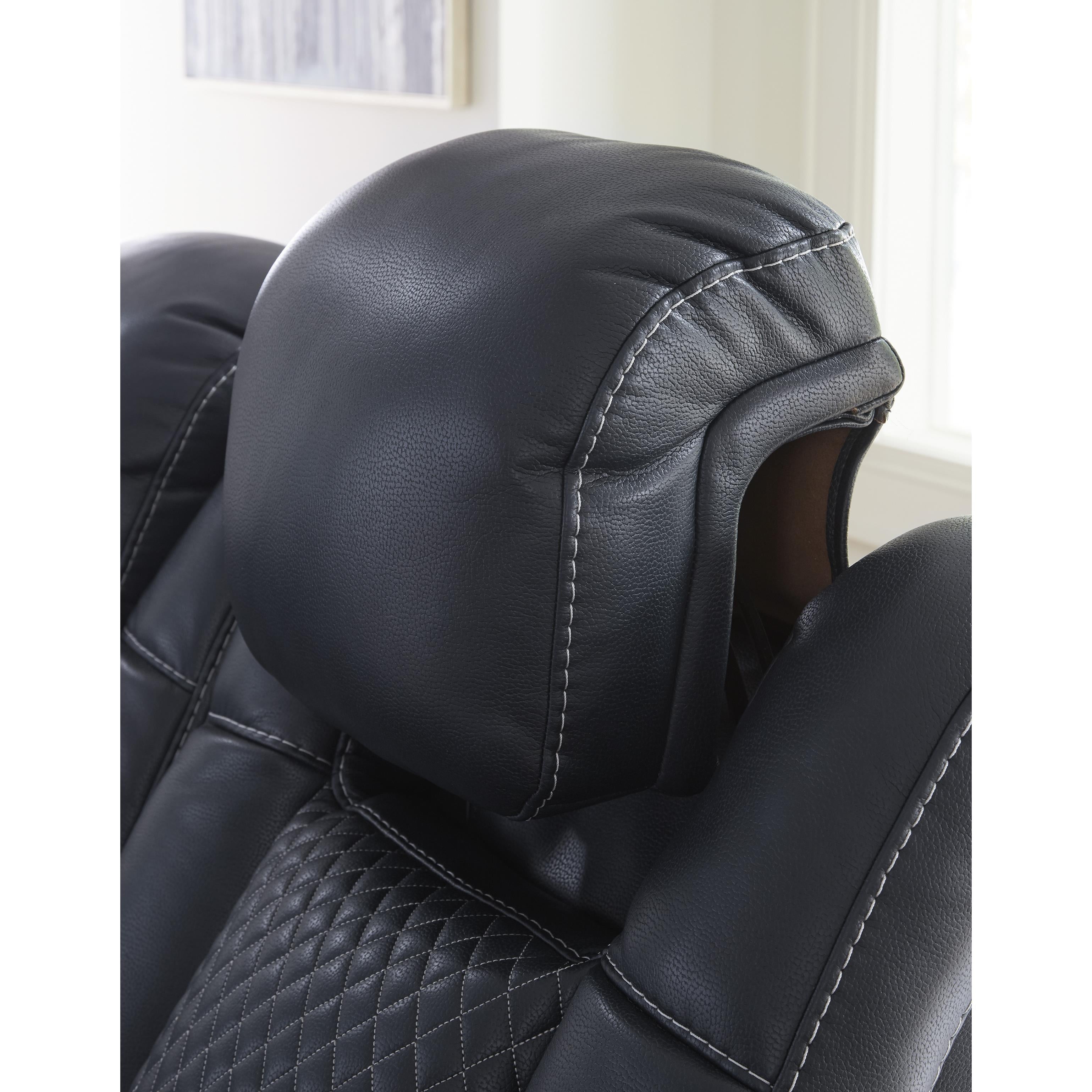  Manufacturer Color_Sapphire --  Fyne-Dyme 3660315 Power Reclining Sofa with Adjustable Headrest IMAGE 11