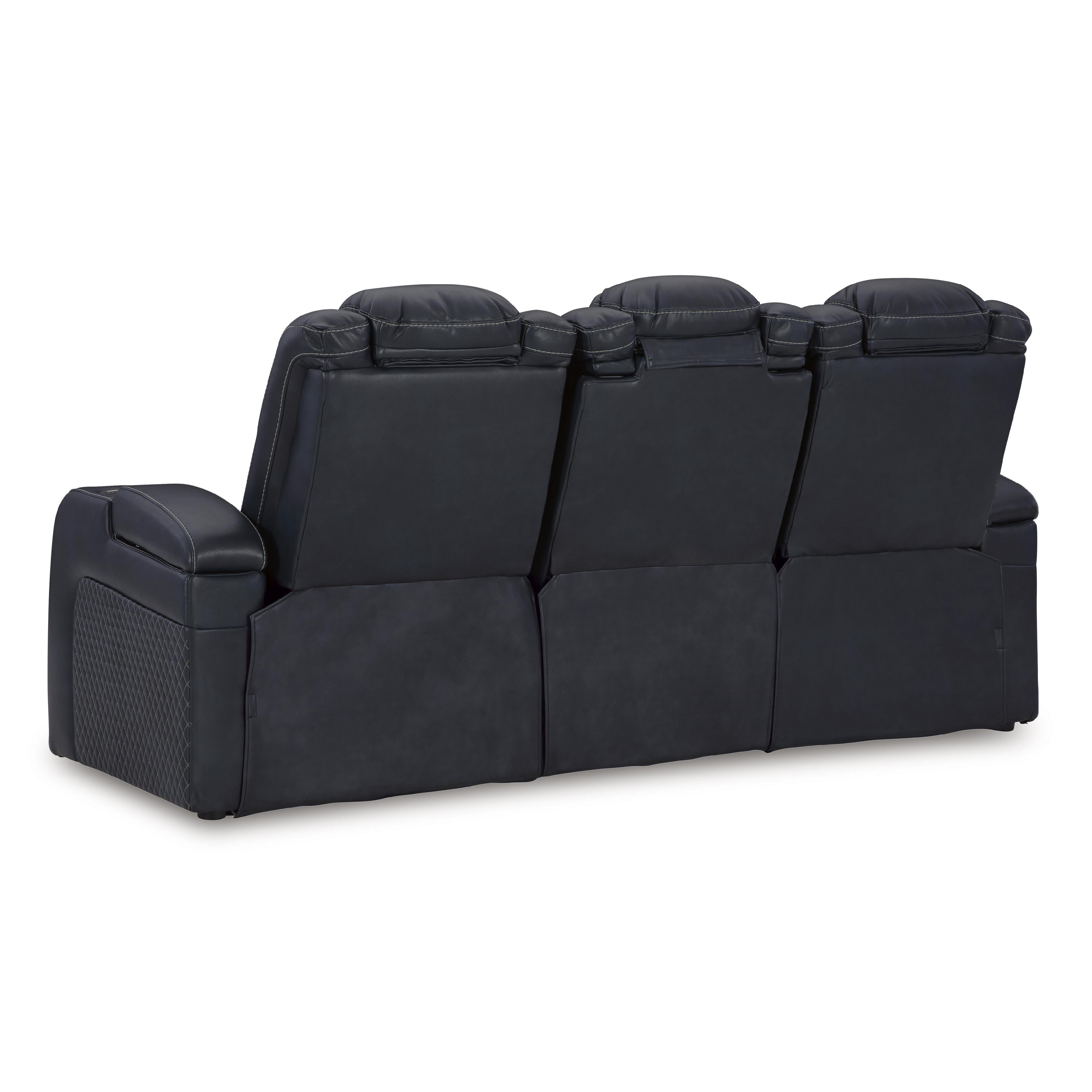  Manufacturer Color_Sapphire --  Fyne-Dyme 3660315 Power Reclining Sofa with Adjustable Headrest IMAGE 5