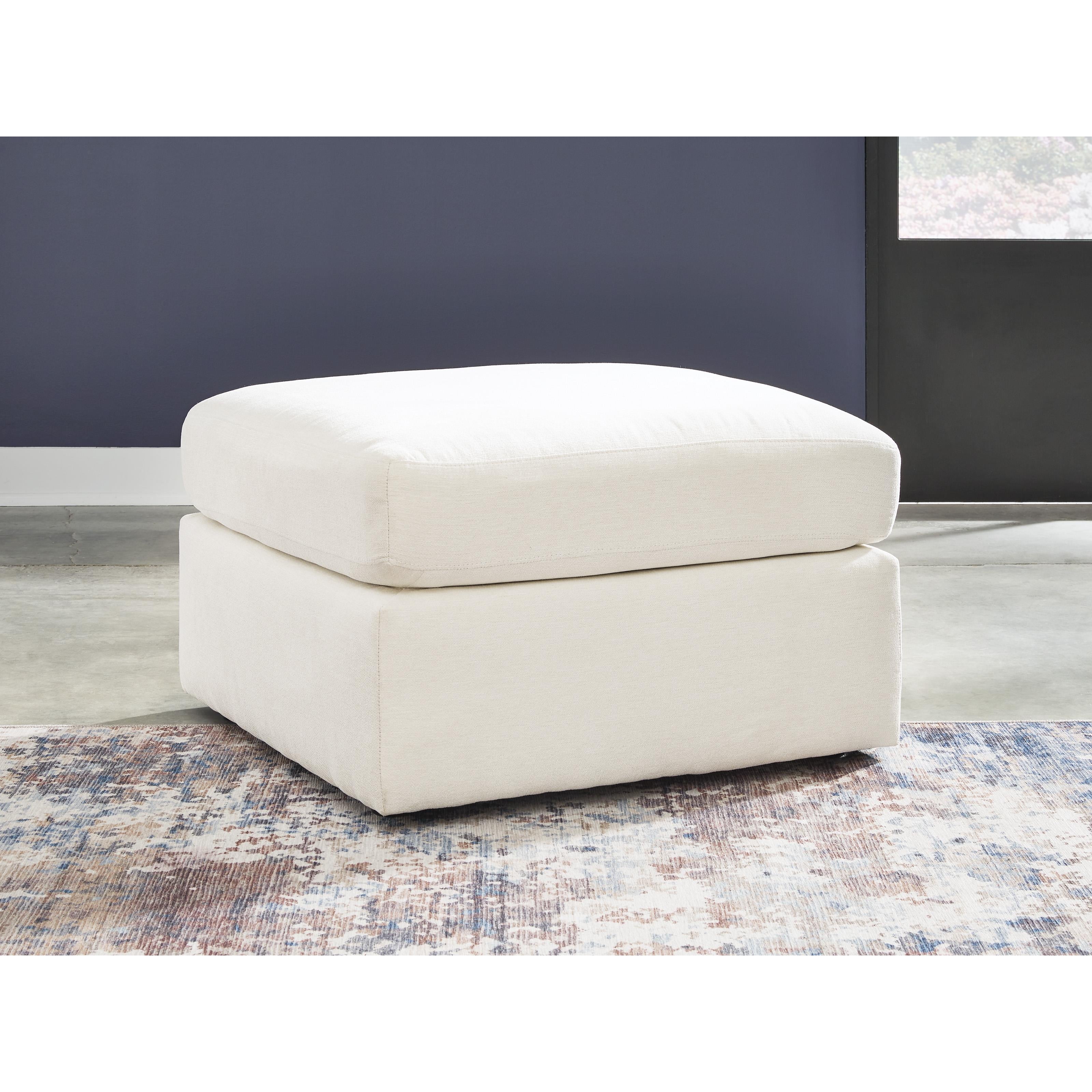  Manufacturer Color_Oyster --  Signature Design by Ashley Modmax Fabric Ottoman IMAGE 4