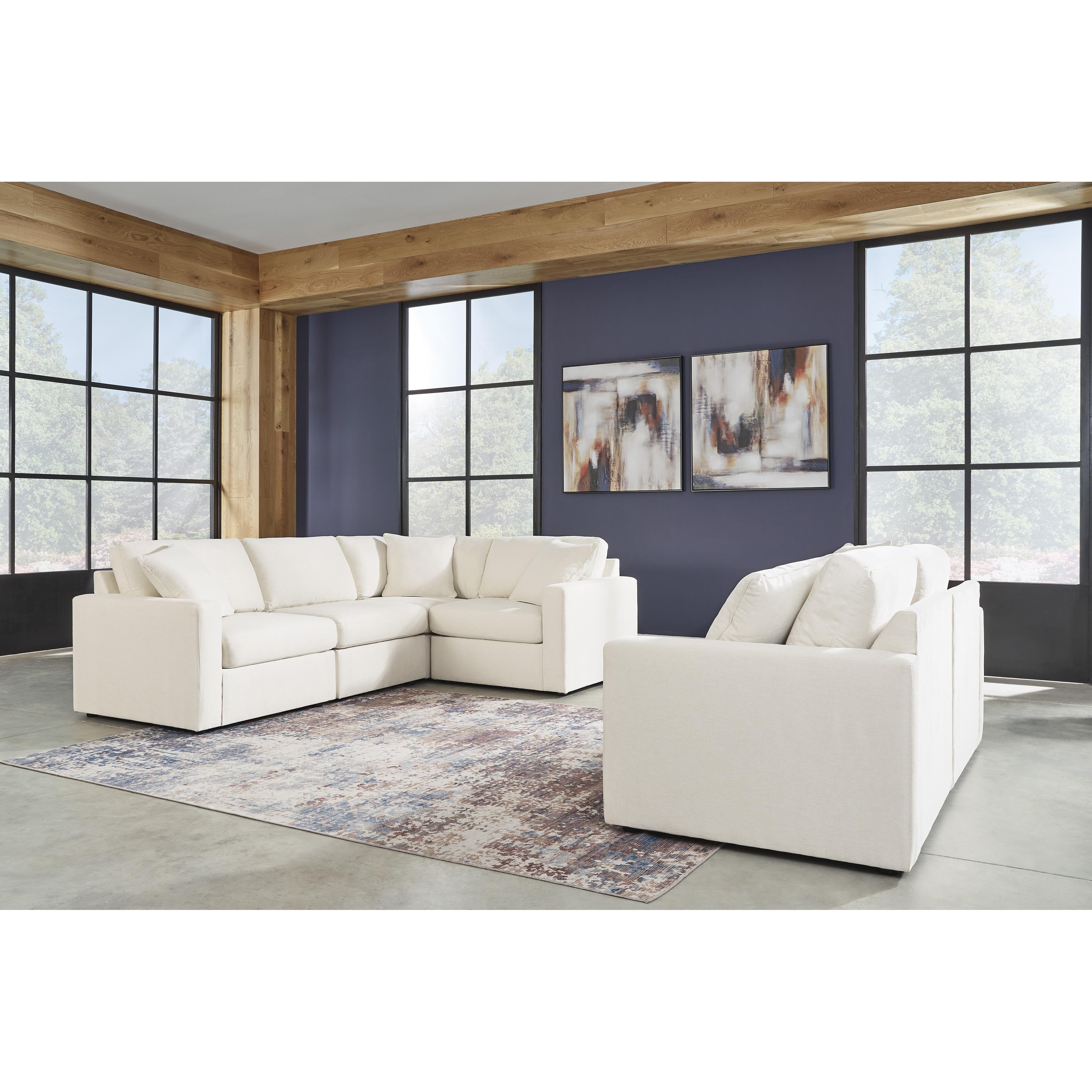  Manufacturer Color_Oyster --  Modmax 92103S1 2 pc Loveseat IMAGE 2