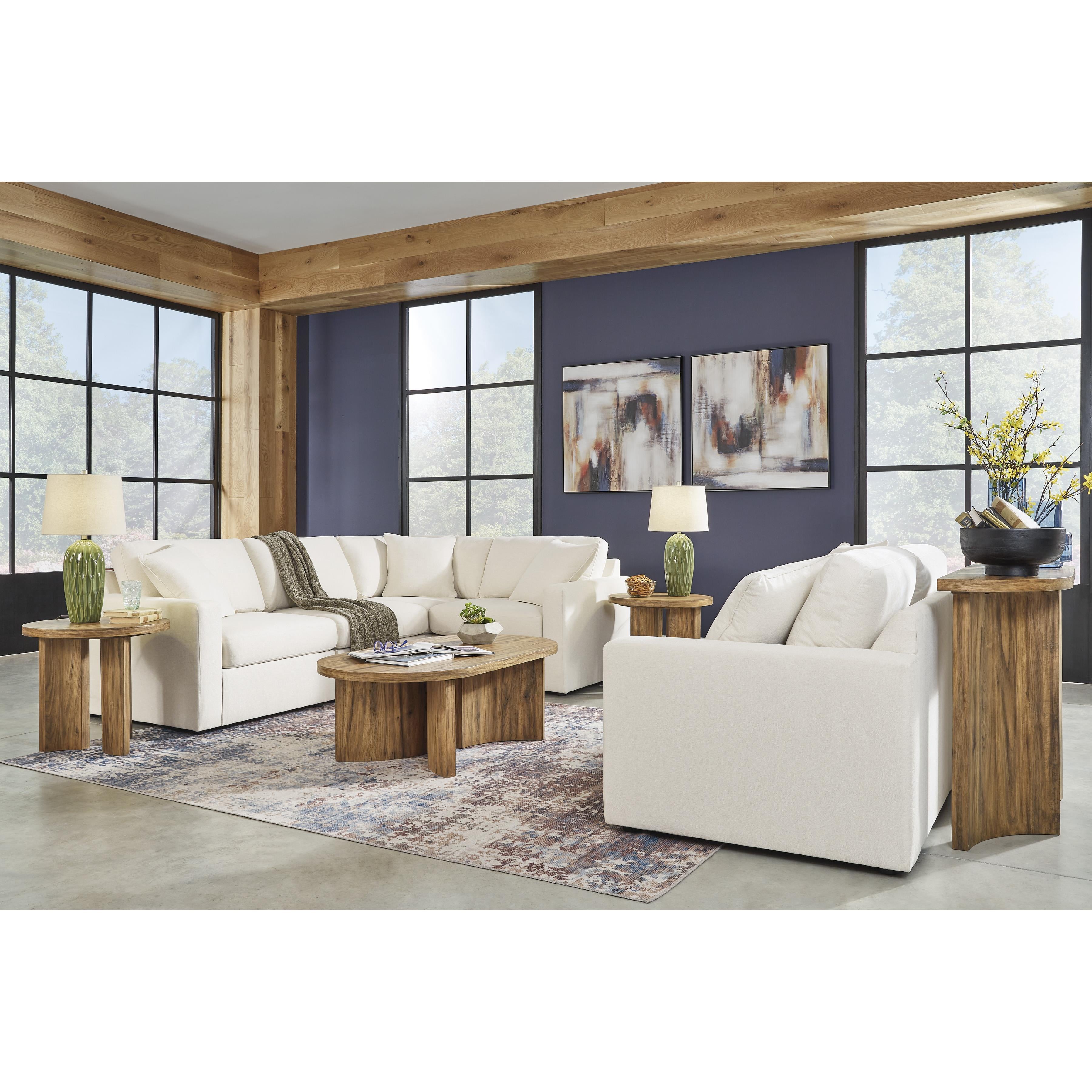  Manufacturer Color_Oyster --  Modmax 92103S1 2 pc Loveseat IMAGE 3