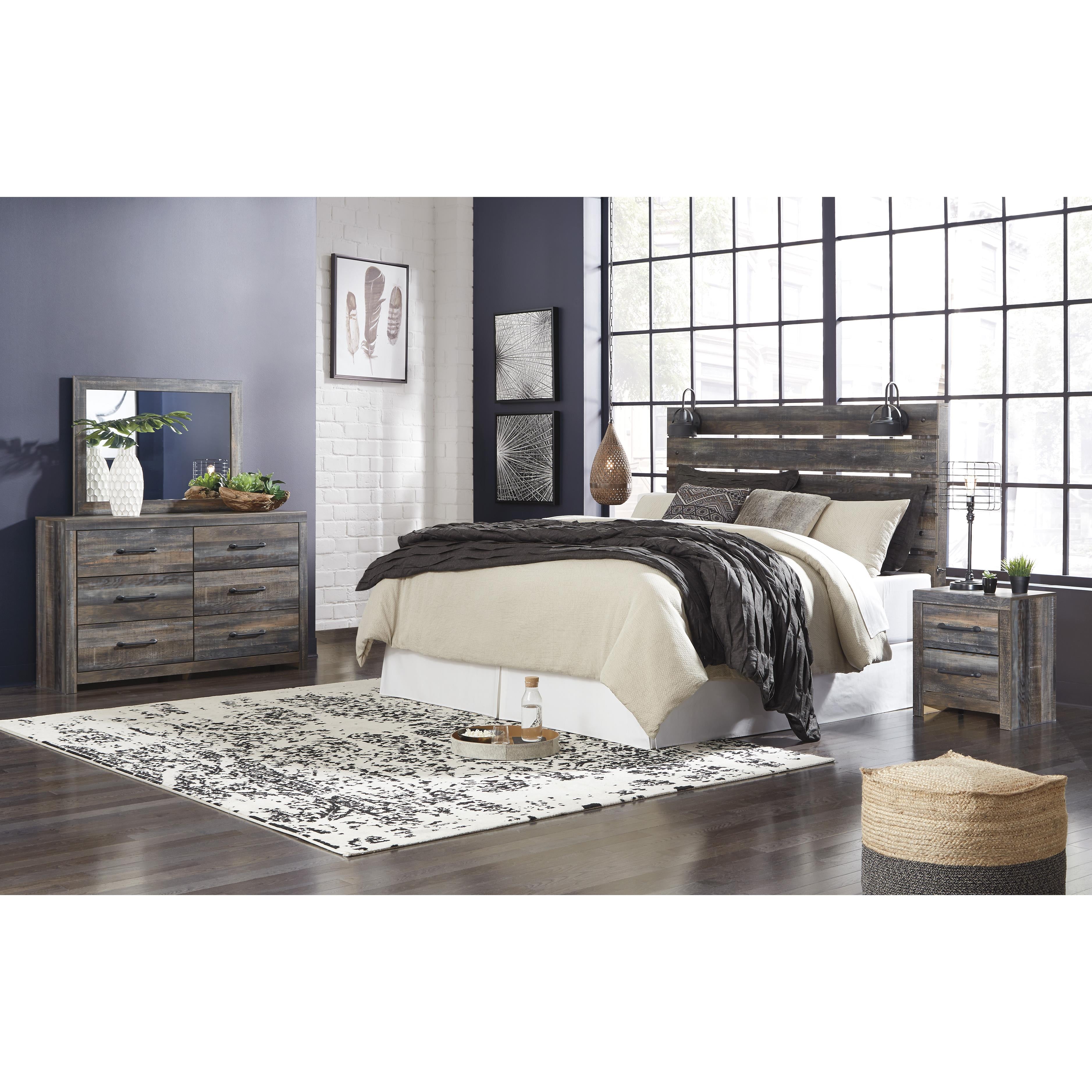  Signature Design by Ashley Drystan B211-58 King Panel Headboard IMAGE 4