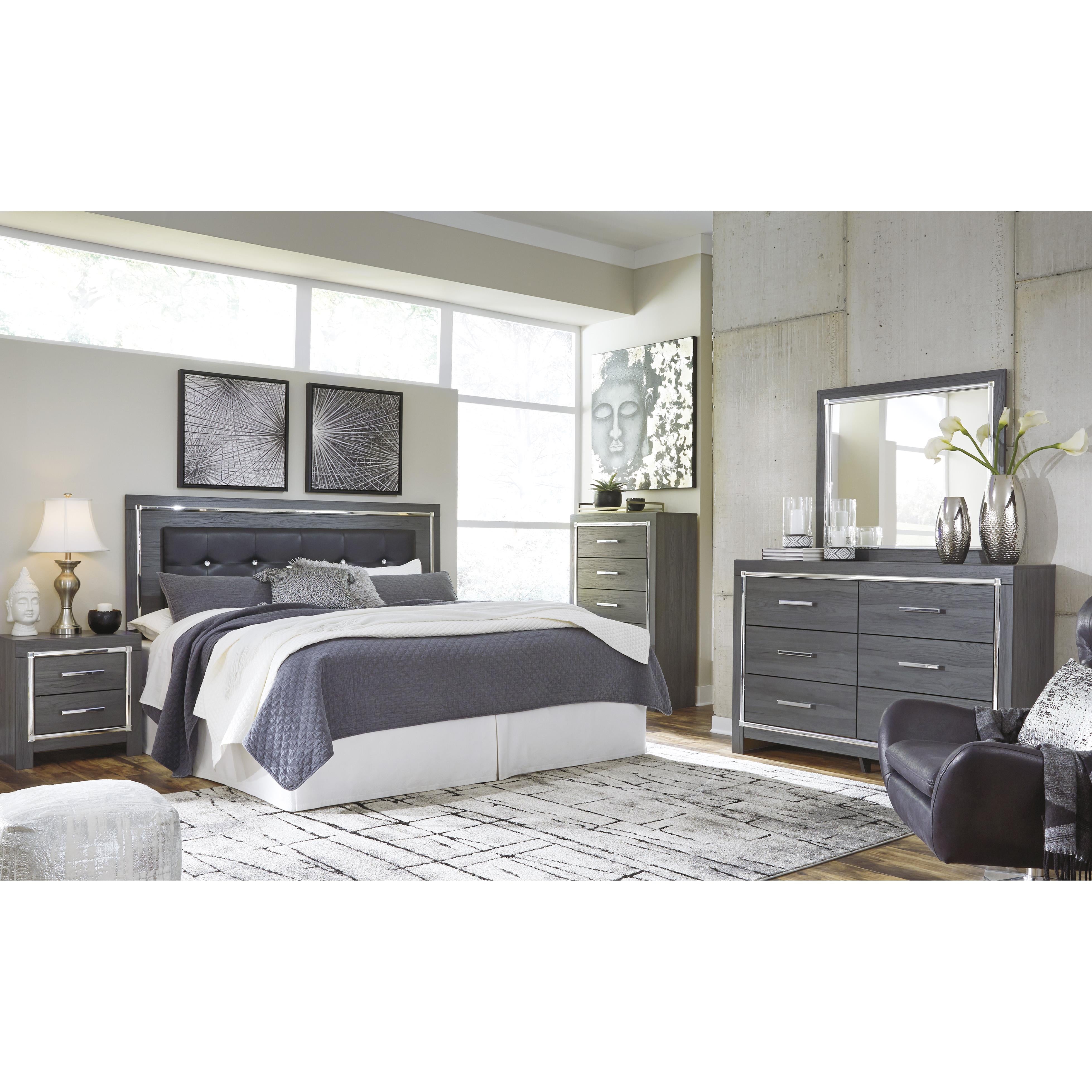  Signature Design by Ashley Lodanna B214-58 King/California King Upholstered Panel Headboard IMAGE 7