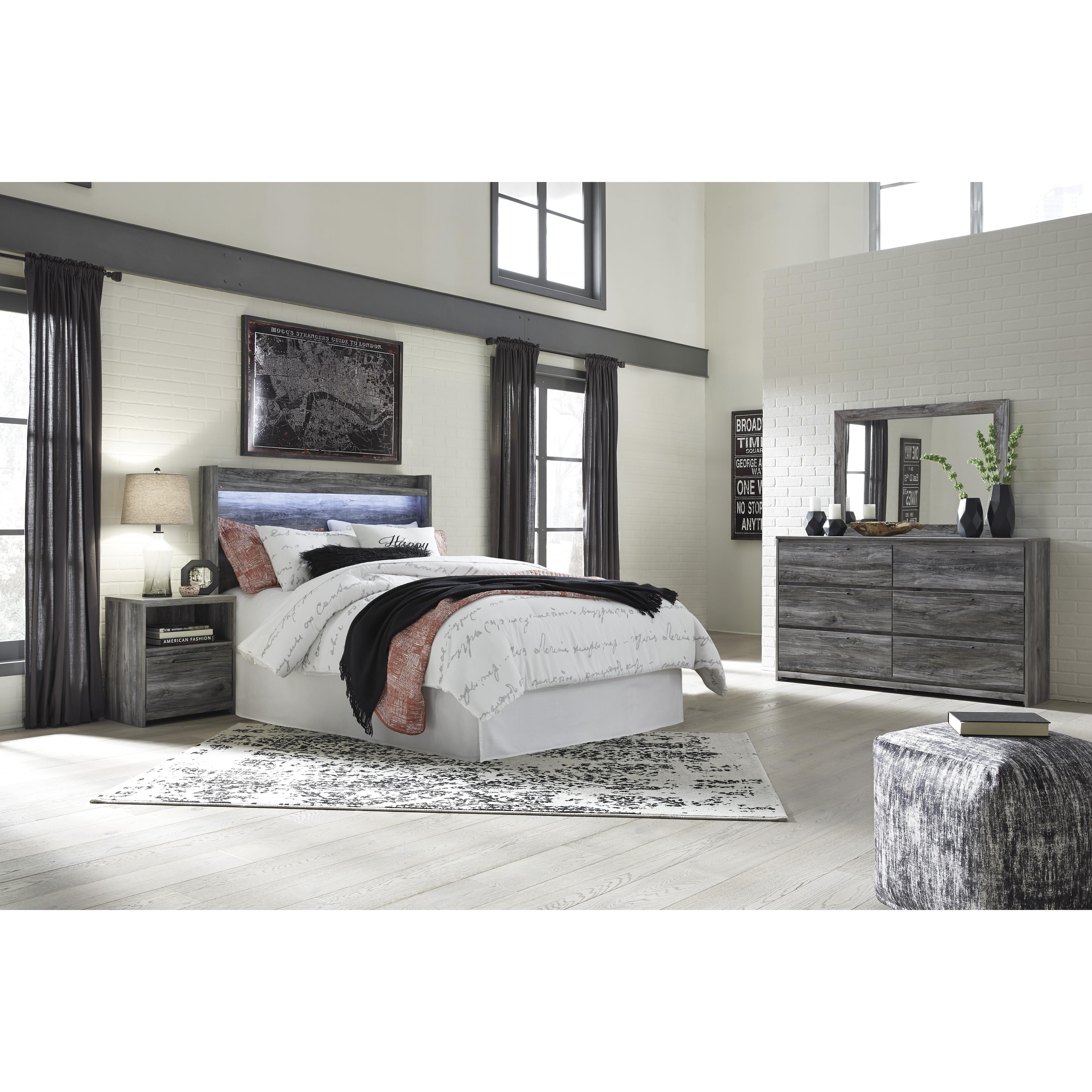  Signature Design by Ashley Baystorm B221-57 Queen Panel Headboard IMAGE 3