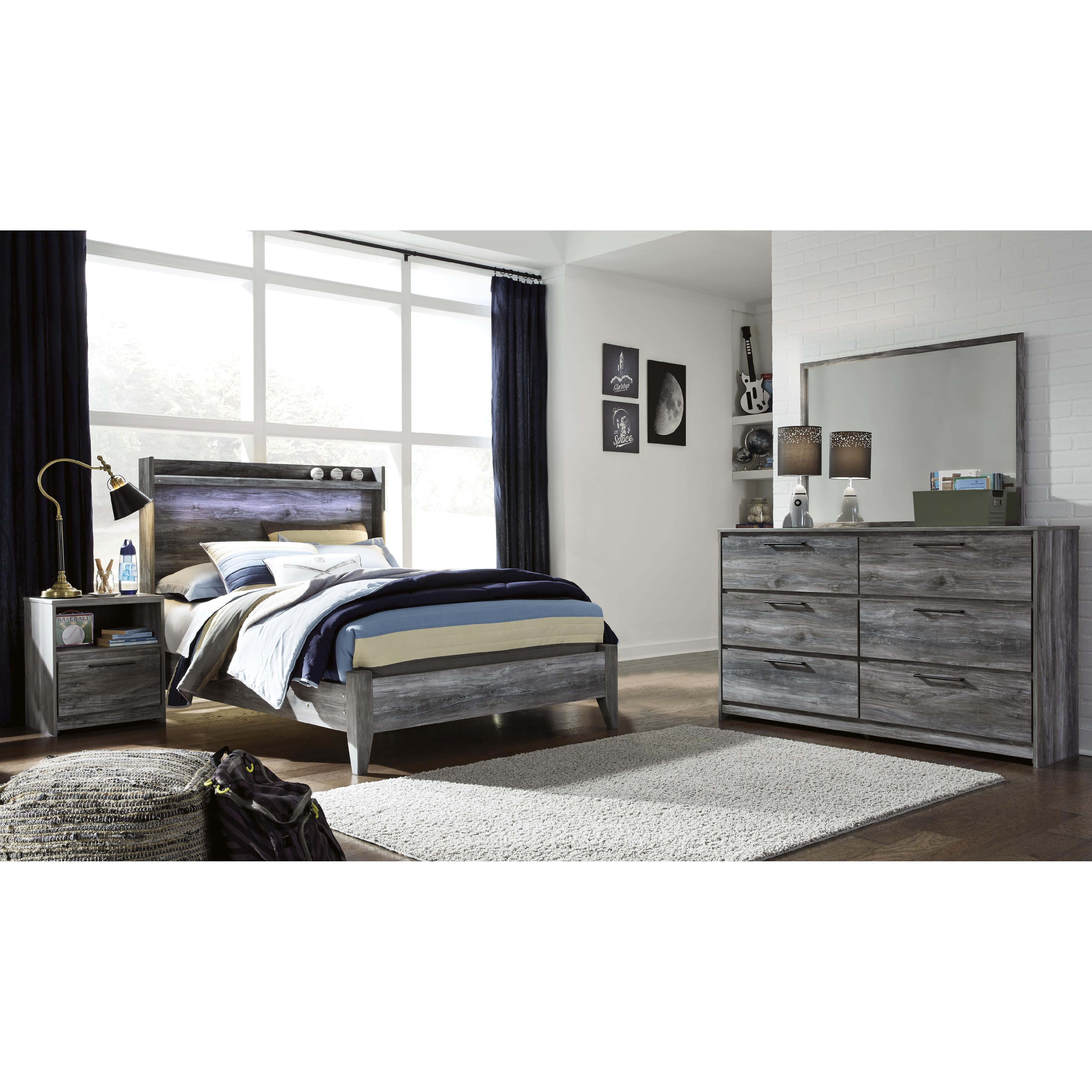  Signature Design by Ashley Baystorm B221-87 Full Panel Headboard IMAGE 6