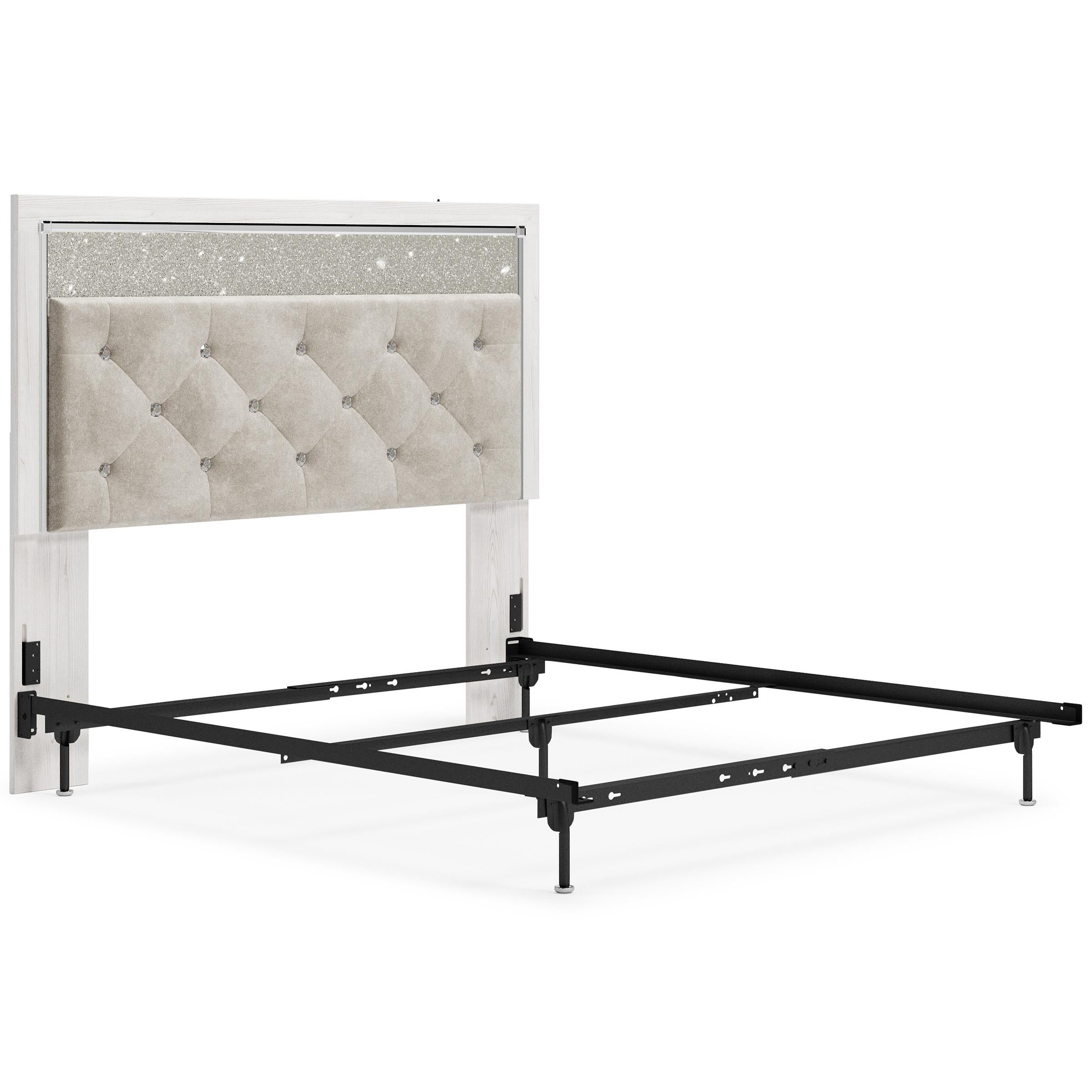  Signature Design by Ashley Altyra B2640-57 Queen Upholstered Panel Headboard IMAGE 1