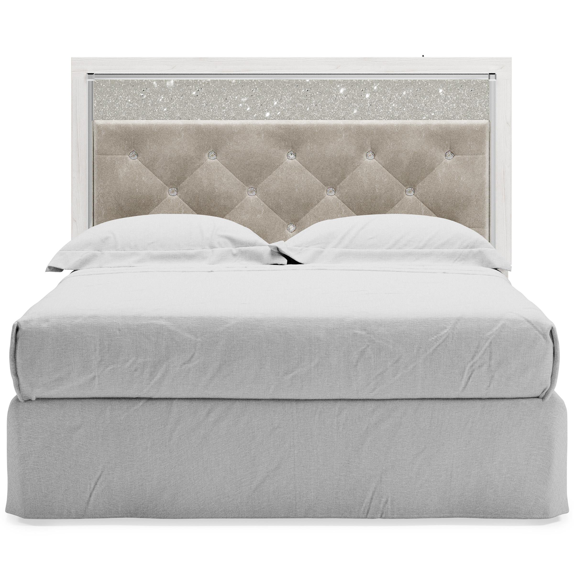  Signature Design by Ashley Altyra B2640-57 Queen Upholstered Panel Headboard IMAGE 3